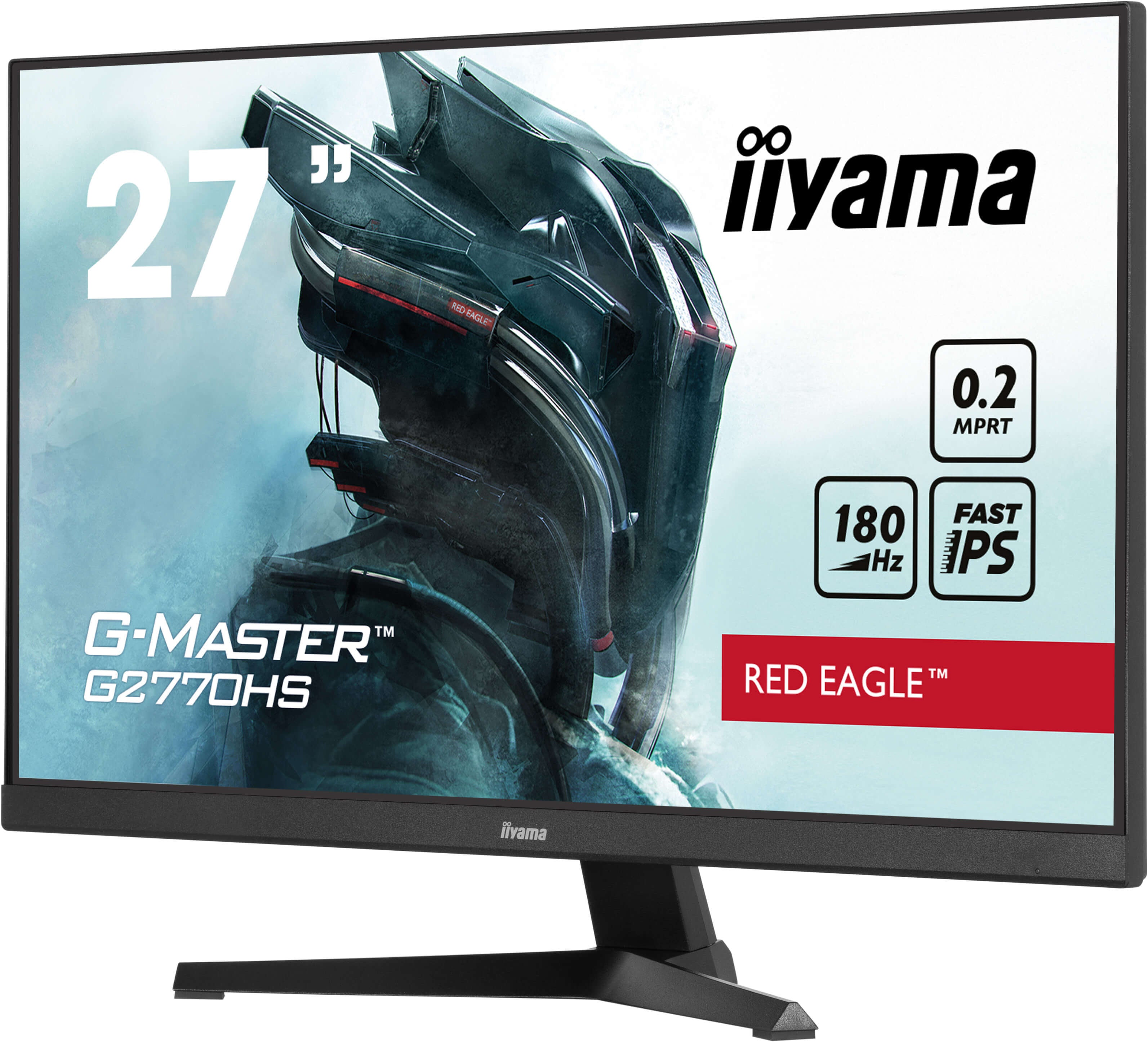 iiyama G-MASTER G2770HS-B1 écran plat de PC 68,6 cm (27") 1920 x 1080 pixels Full HD LCD Noir