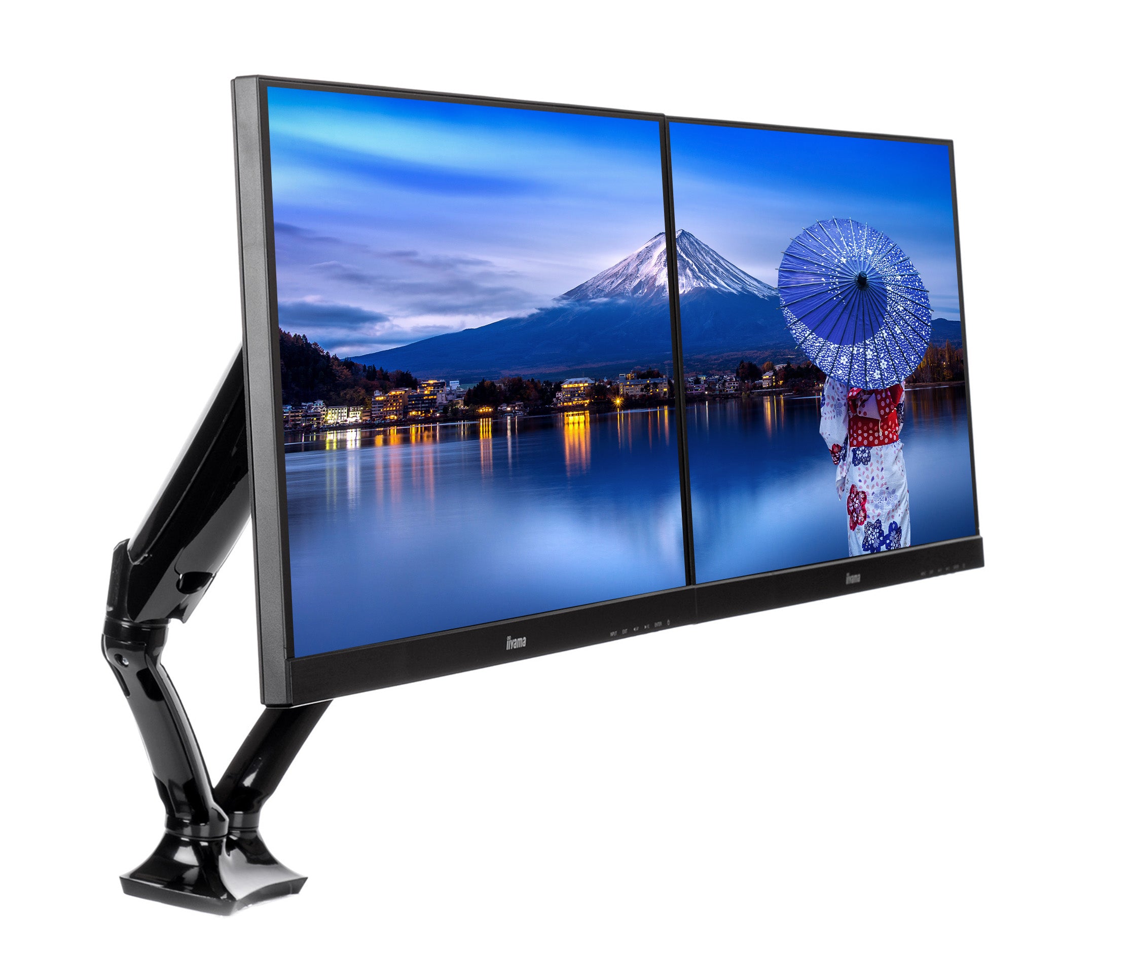iiyama DS3002C-B1 support d'écran plat pour bureau 68,6 cm (27") Noir