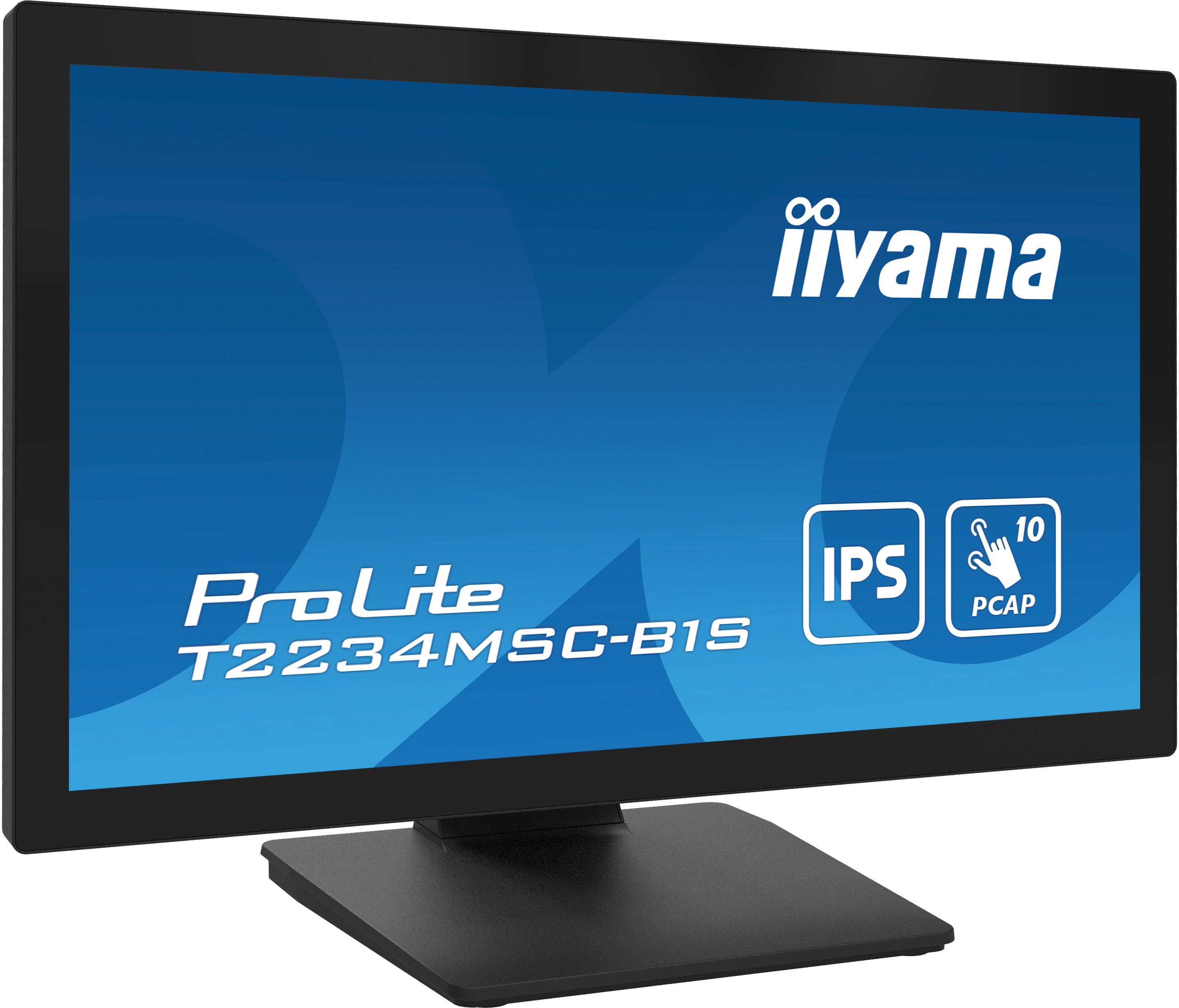 iiyama ProLite T2234MSC-B1S écran plat de PC 54,6 cm (21.5") 1920 x 1080 pixels Full HD Écran tactile Noir