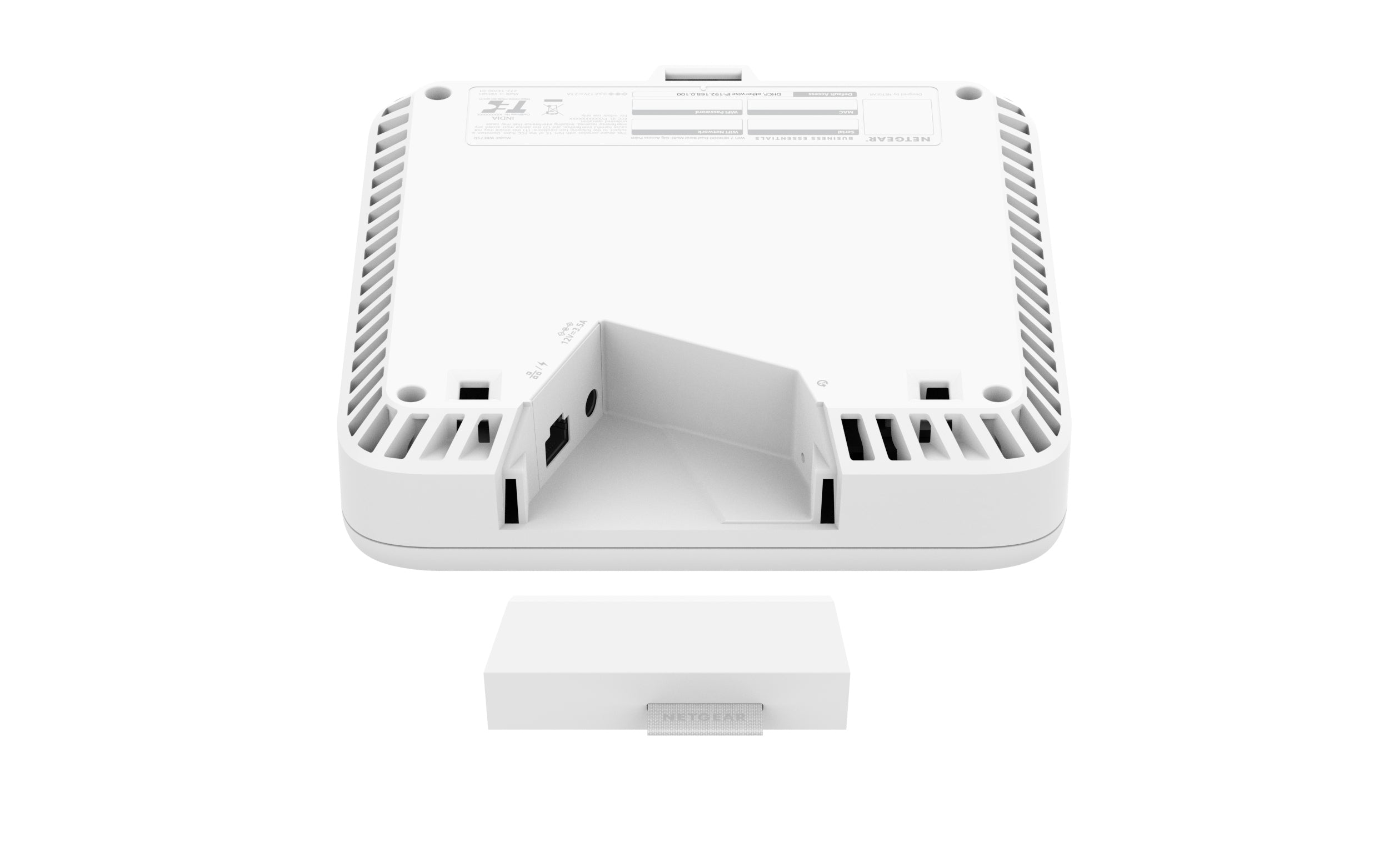 NETGEAR WBE750 11530 Mbit/s Blanc Connexion Ethernet, supportant l'alimentation via ce port (PoE)