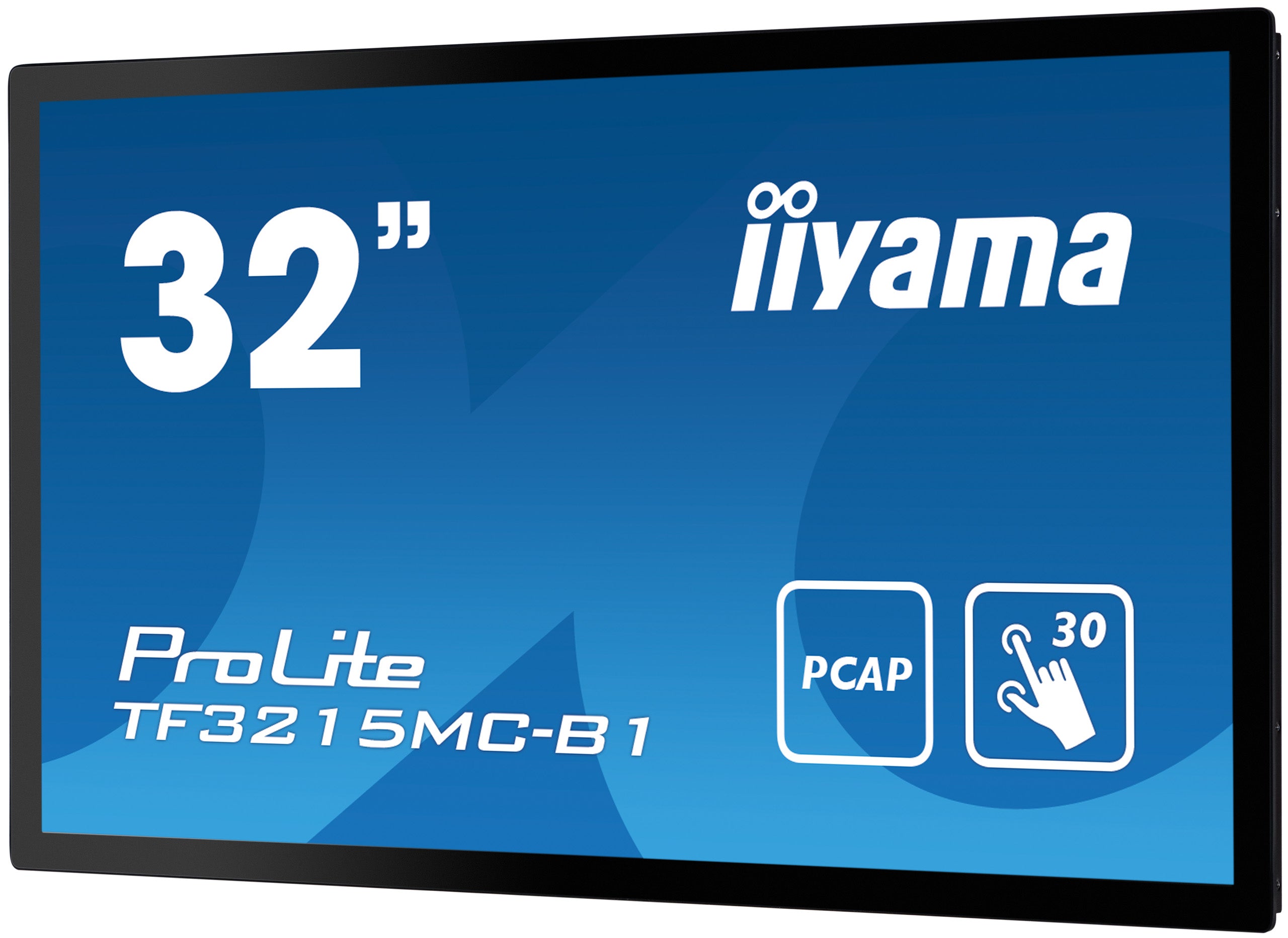 iiyama ProLite TF3215MC-B2 écran plat de PC 81,3 cm (32") 1920 x 1080 pixels Full HD LED Écran tactile Kiosque Noir