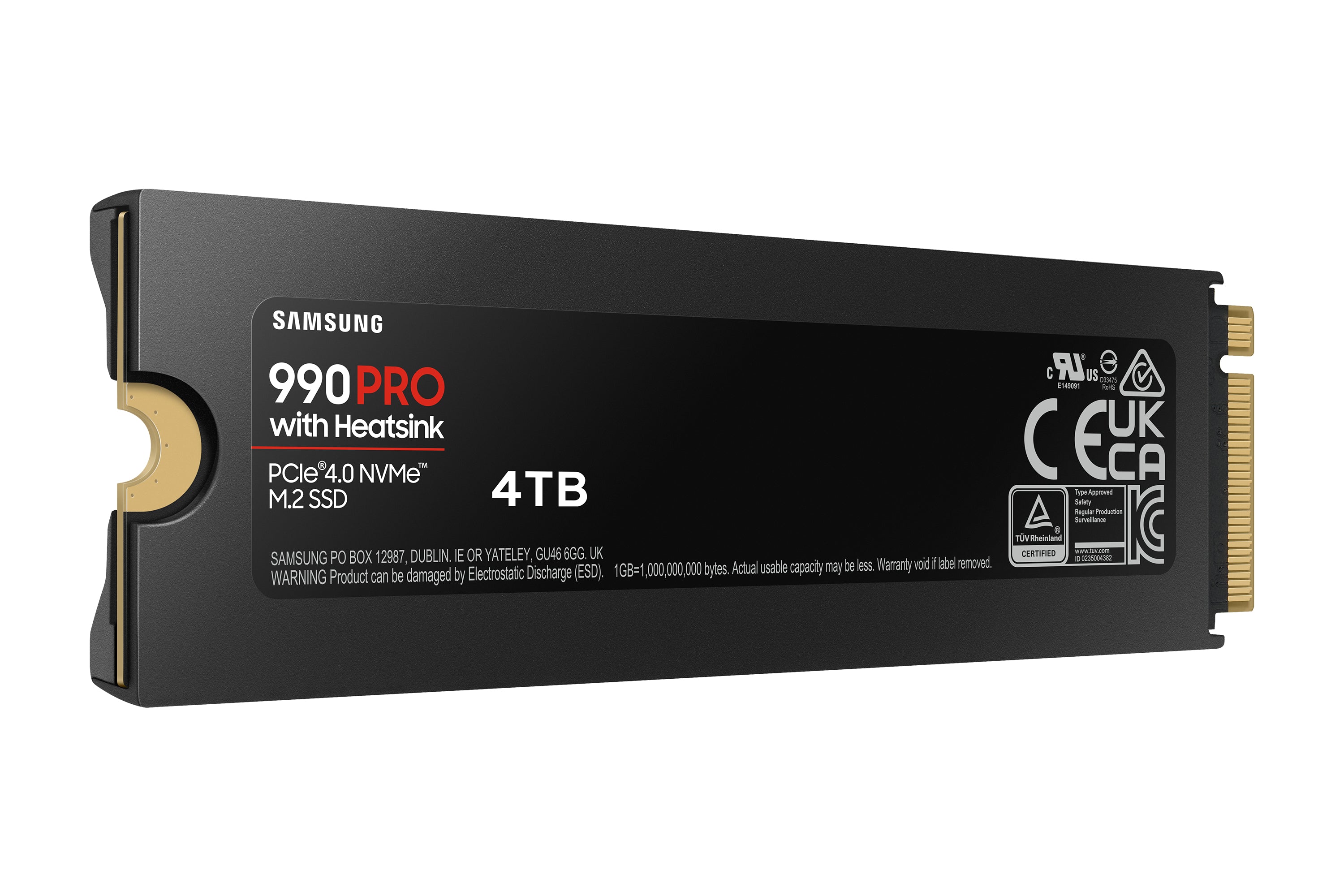Samsung 990 Pro 4 To M.2 PCI Express 4.0 NVMe V-NAND TLC