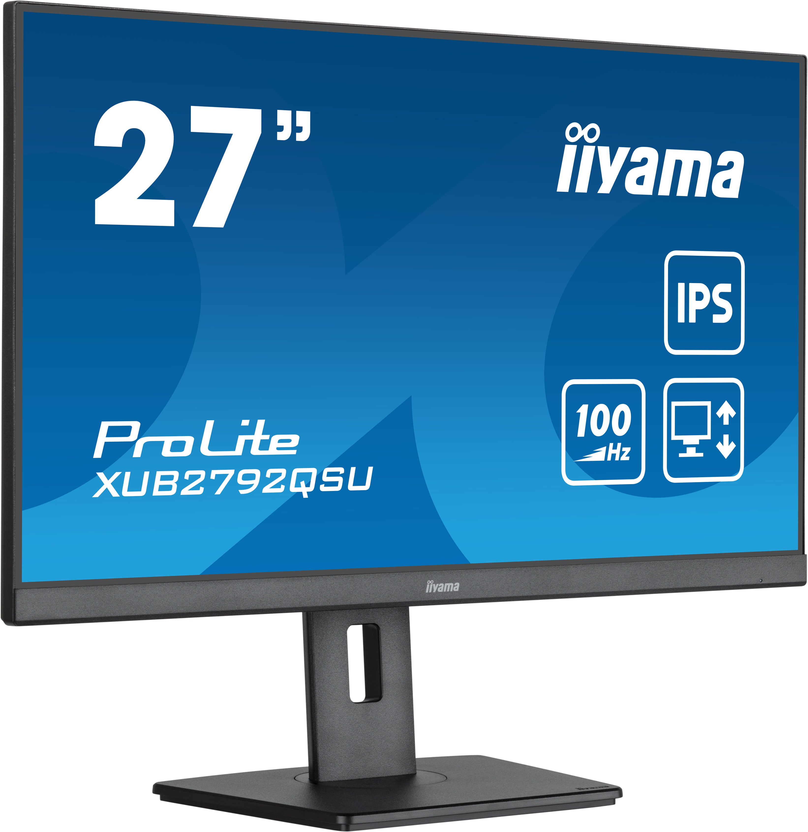 iiyama ProLite XUB2792QSU-B6 écran plat de PC 68,6 cm (27") 2560 x 1440 pixels Quad HD LED Noir