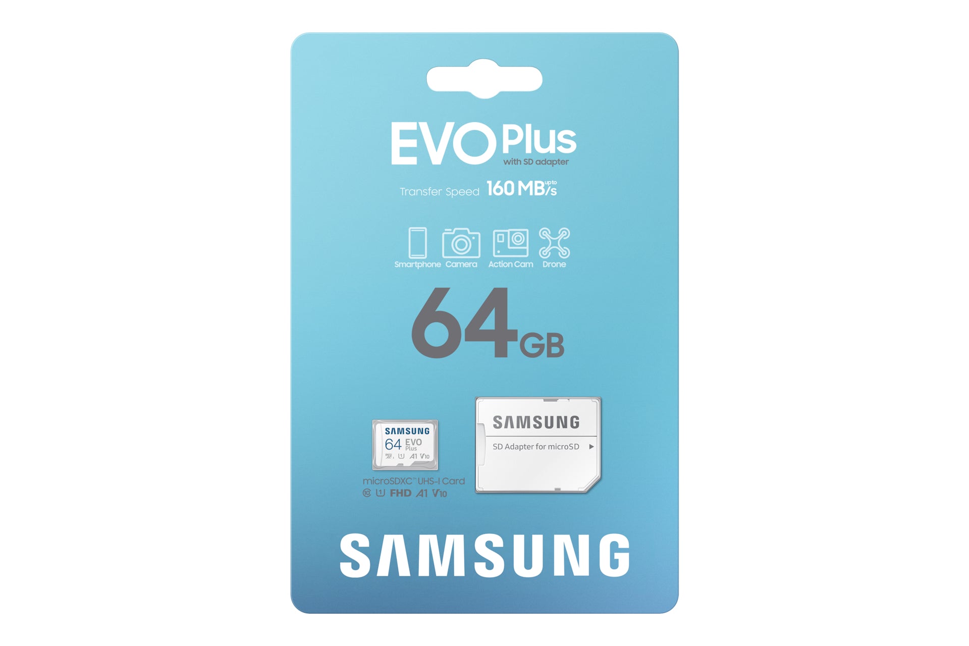 Samsung Carte MicroSD EVO Plus (2024) 64 Go