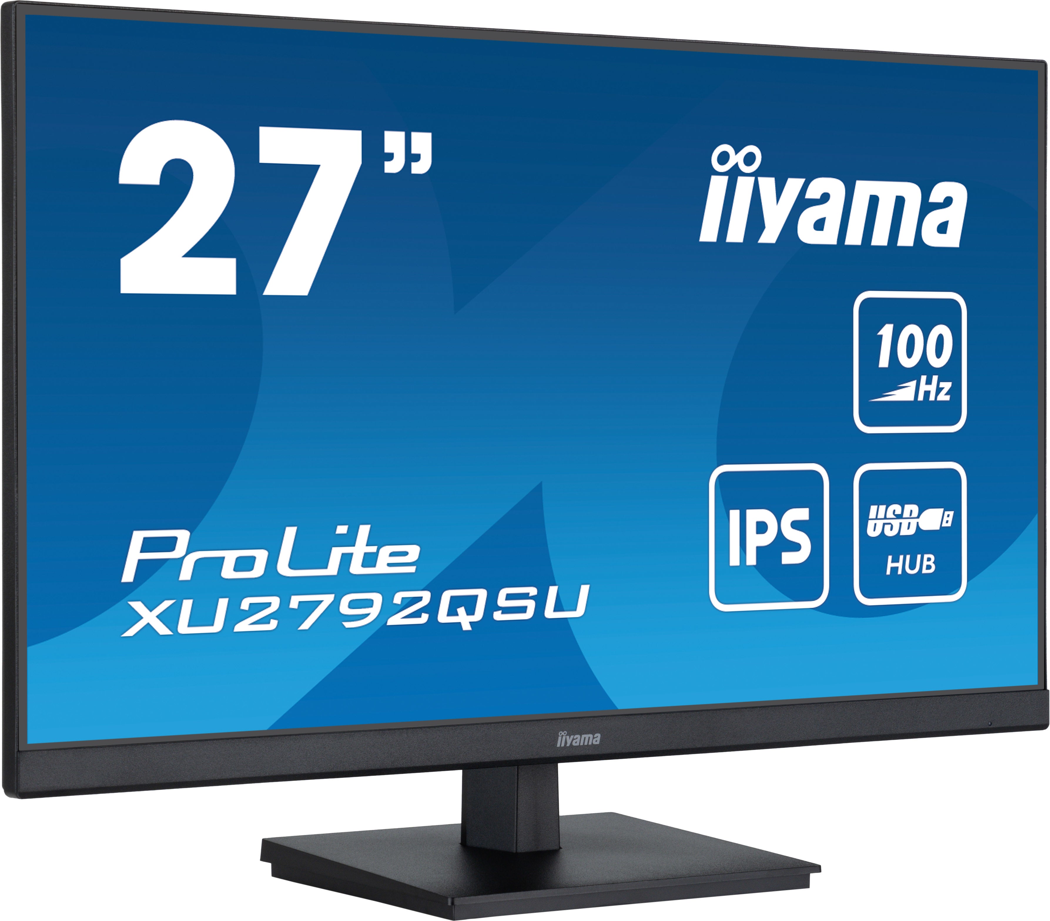 iiyama ProLite écran plat de PC 68,6 cm (27") 2560 x 1440 pixels Dual WQHD LED Noir