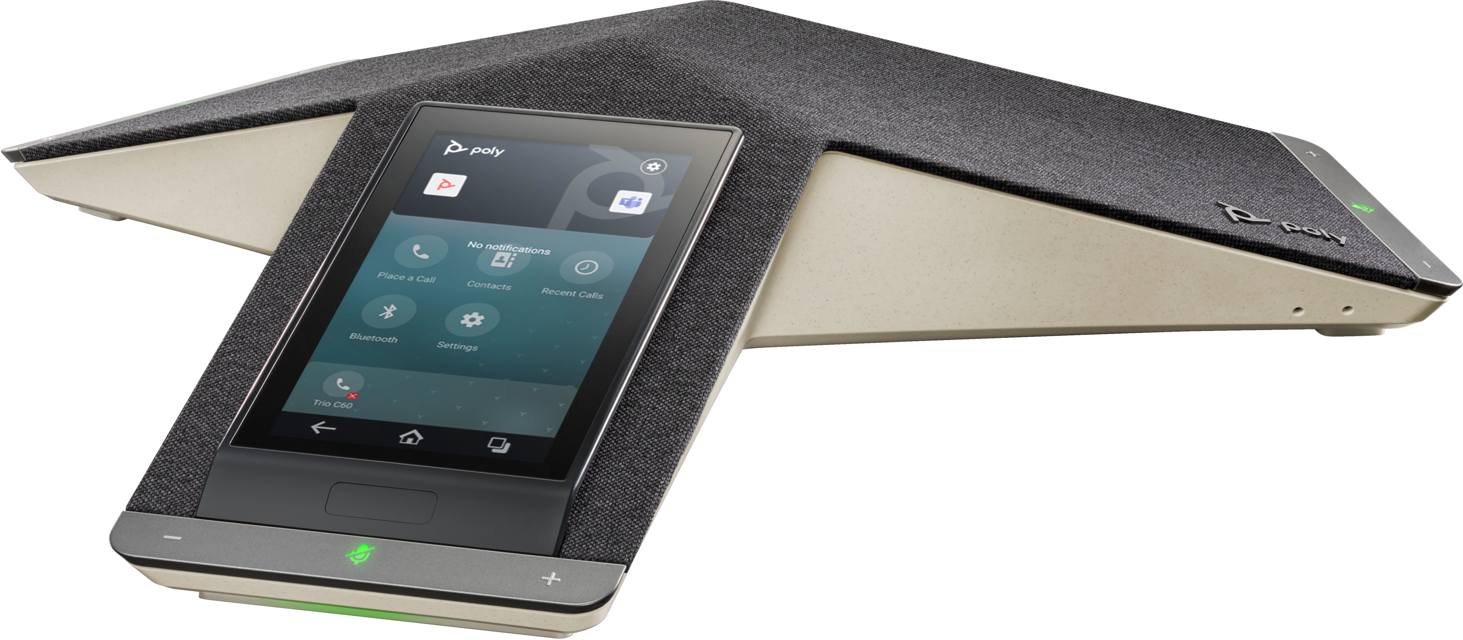 POLY Téléphone de conférence IP Trio C60, radio complète et compatible PoE