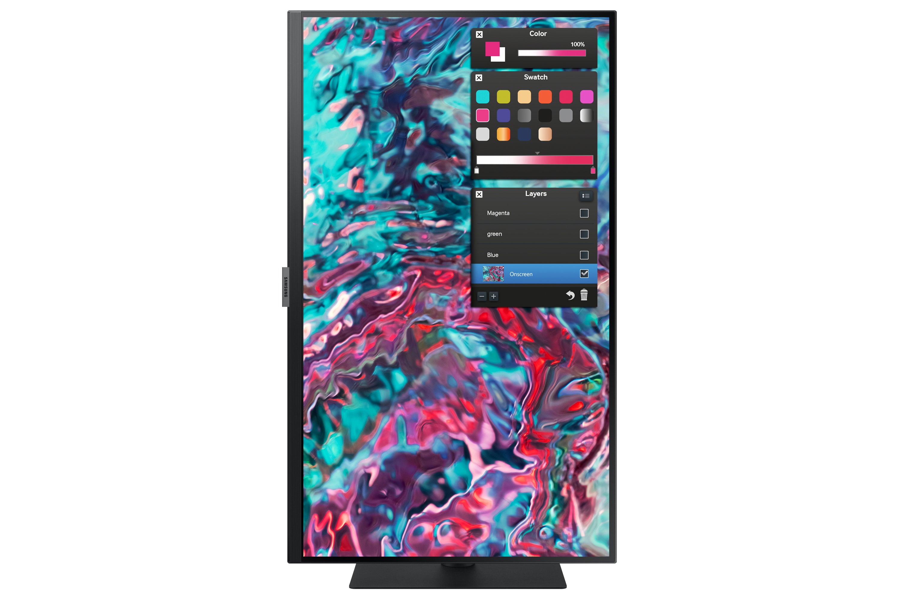 Samsung S80TB LED display 68,6 cm (27") 3840 x 2160 pixels 4K Ultra HD Noir