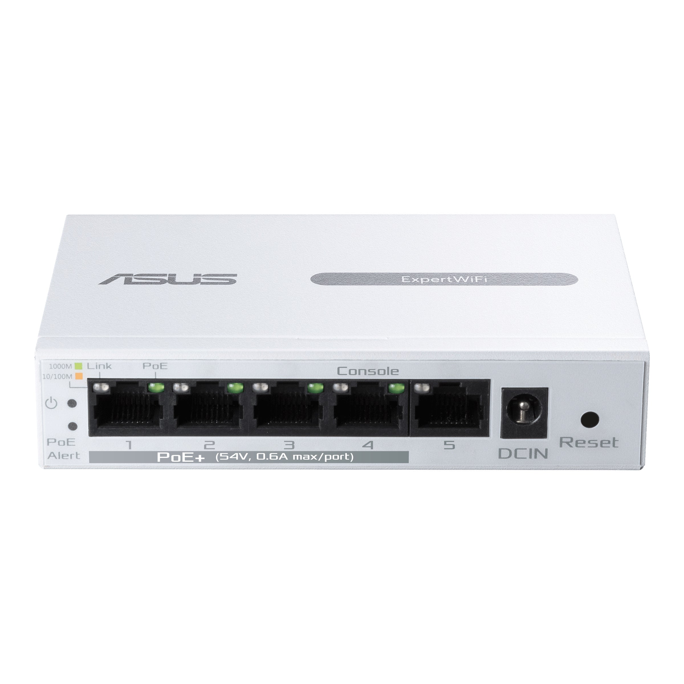 ASUS ExpertWiFi EBP15 Géré Gigabit Ethernet (10/100/1000) Connexion Ethernet, supportant l'alimentation via ce port (PoE) Blanc