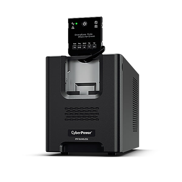 CyberPower PR1500ELCD alimentation d'énergie non interruptible Interactivité de ligne 1,5 kVA 1350 W 8 sortie(s) CA
