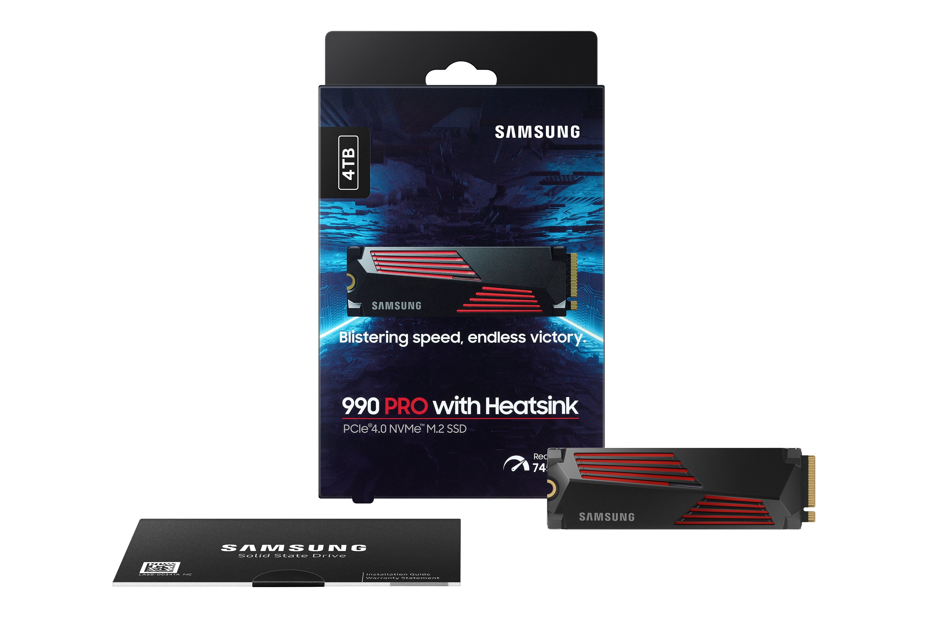 Samsung 990 Pro 4 To M.2 PCI Express 4.0 NVMe V-NAND TLC