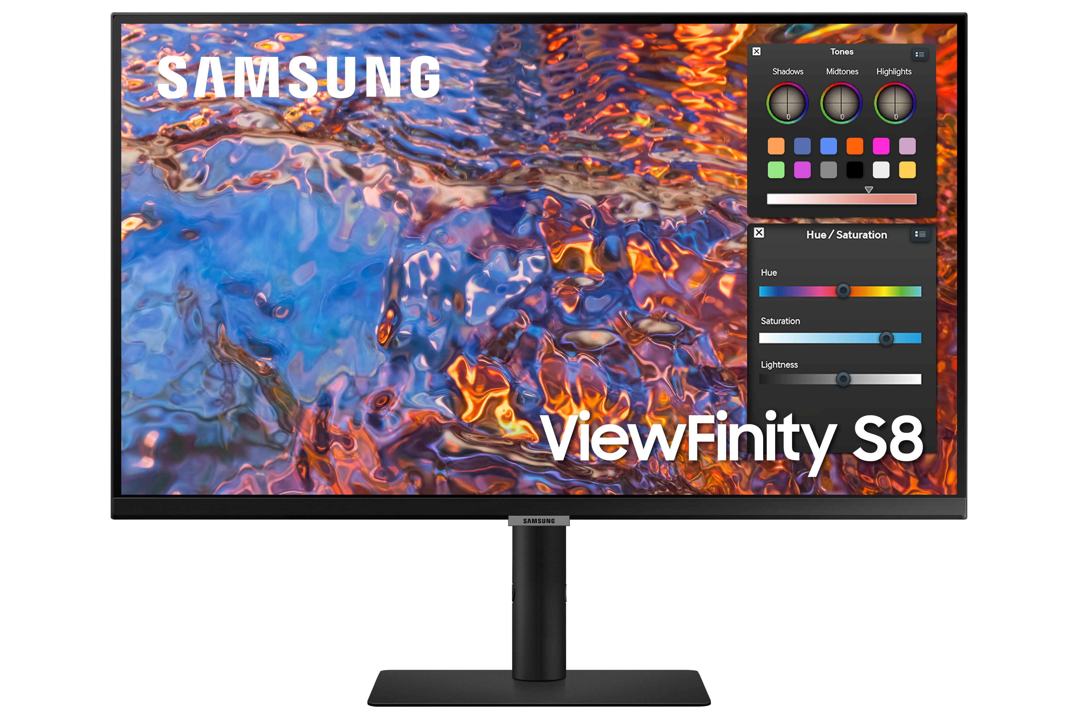 Samsung S80PB LED display 81,3 cm (32") 3840 x 2160 pixels 4K Ultra HD Noir