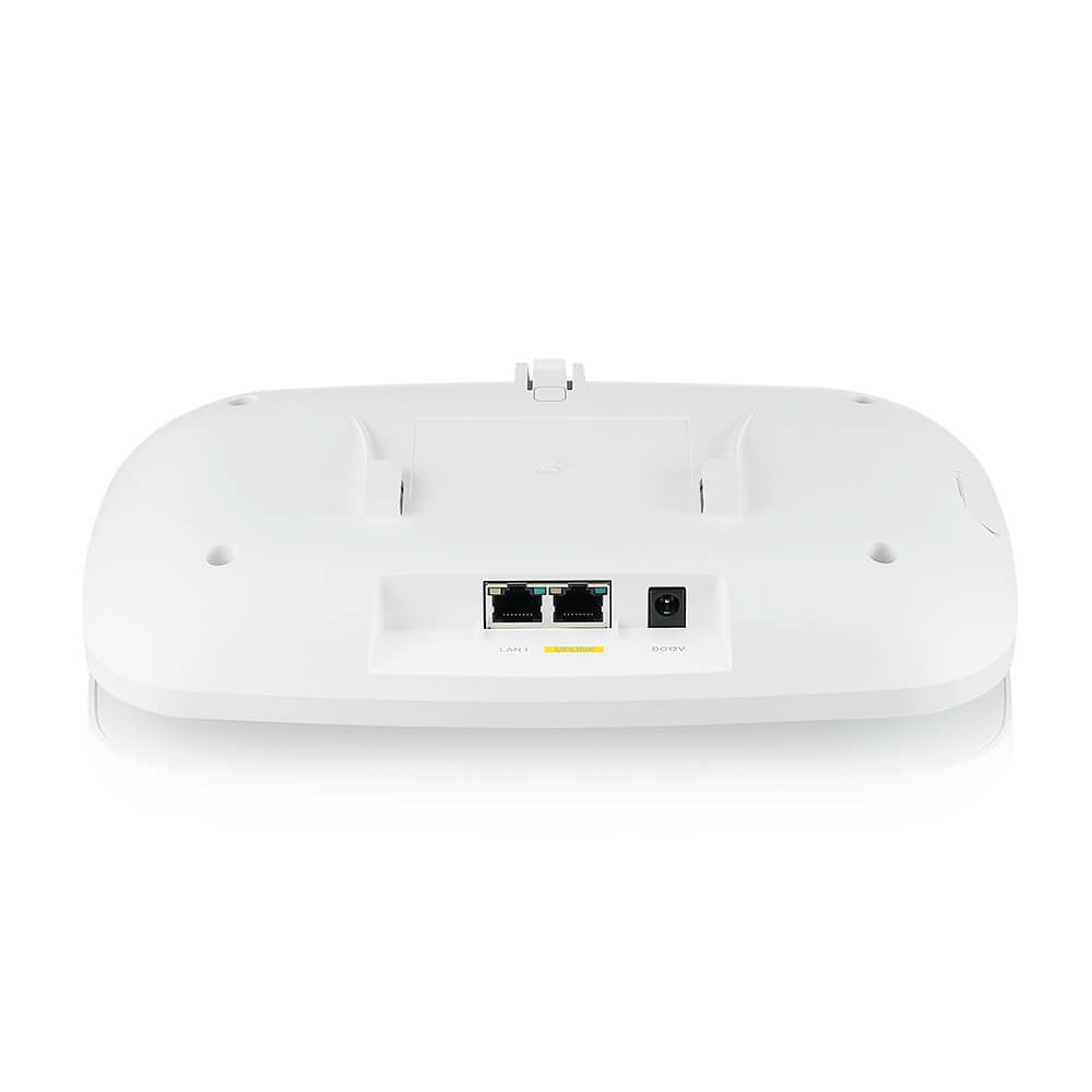 Zyxel NWA130BE-EU0101F point d'accès réseaux locaux sans fil 5764 Mbit/s Blanc Connexion Ethernet, supportant l'alimentation via ce port (PoE)