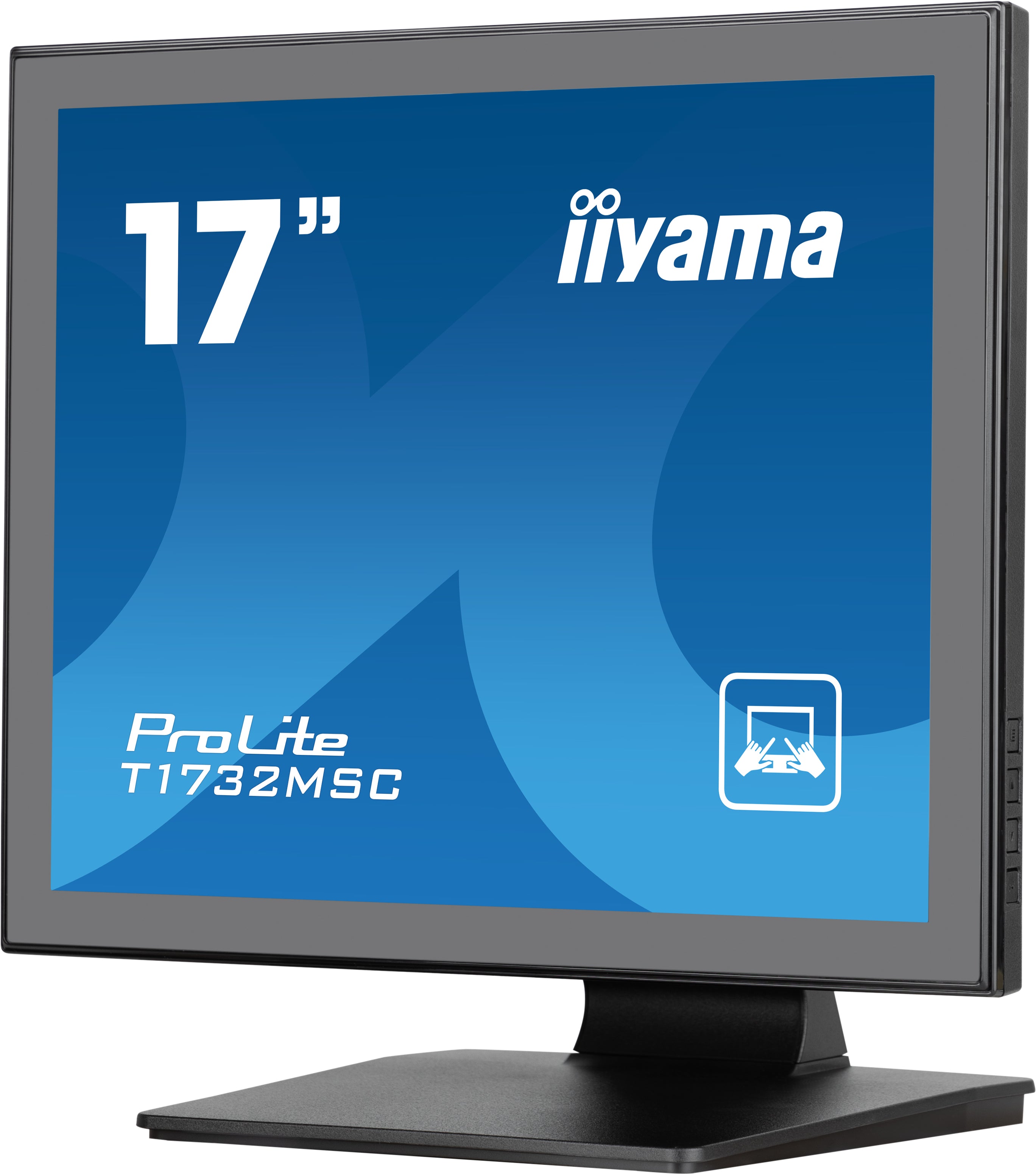 iiyama ProLite écran plat de PC 43,2 cm (17") 1280 x 1024 pixels LED Écran tactile Table Noir