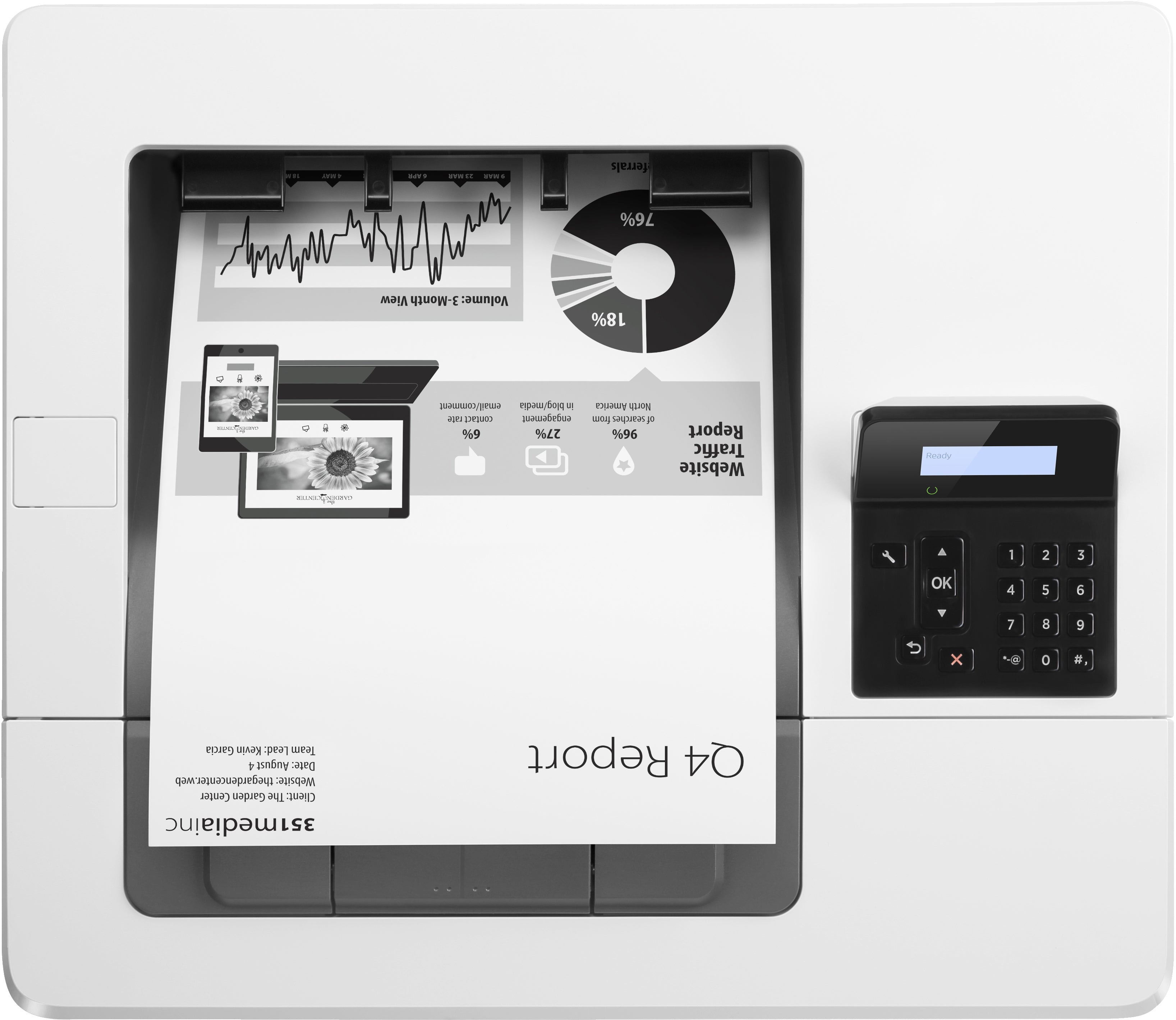 HP LaserJet Pro Imprimante M501dn