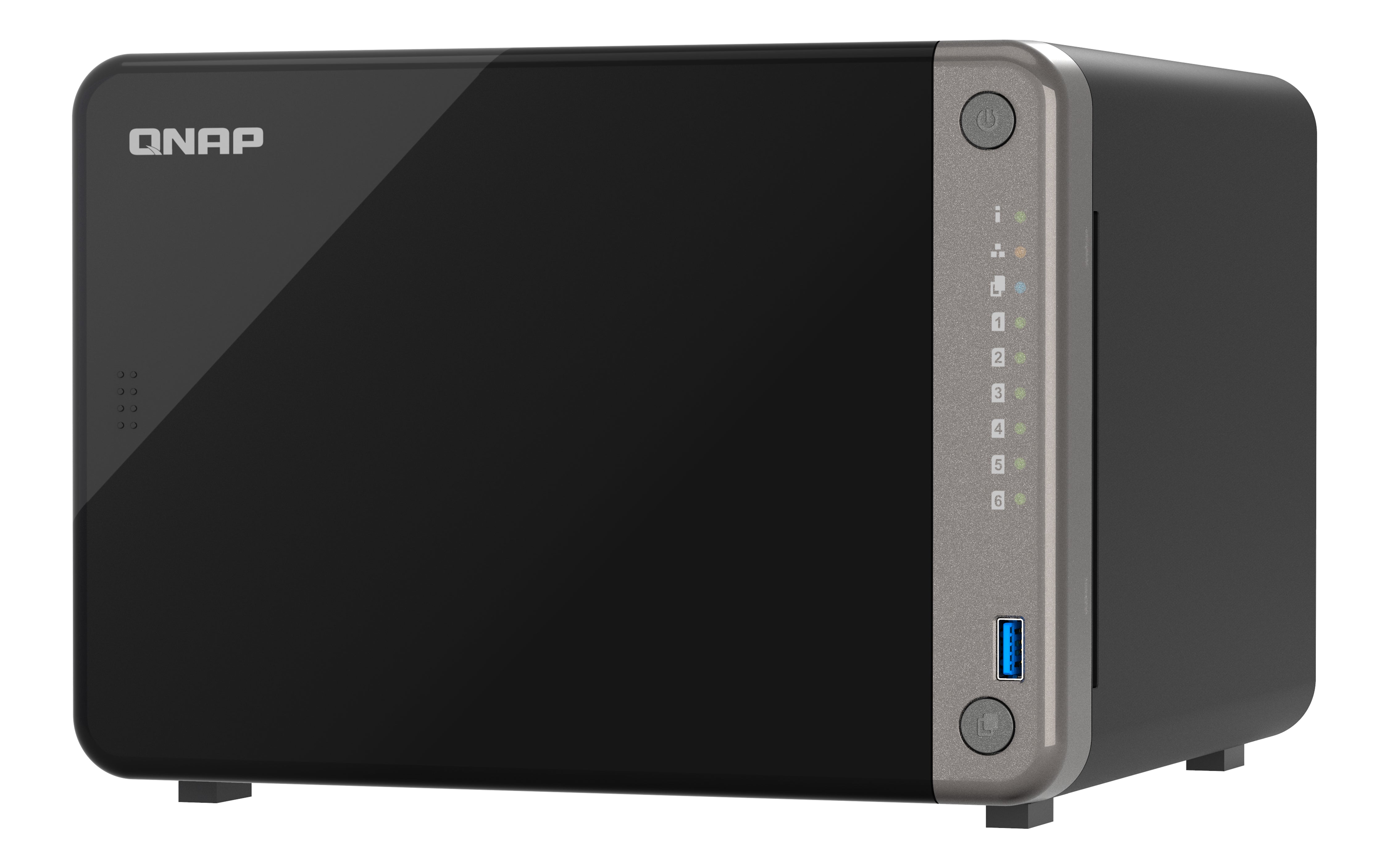 QNAP TS-AI642-8G serveur de stockage NAS Tower ARM Cortex-A76 8 Go Noir