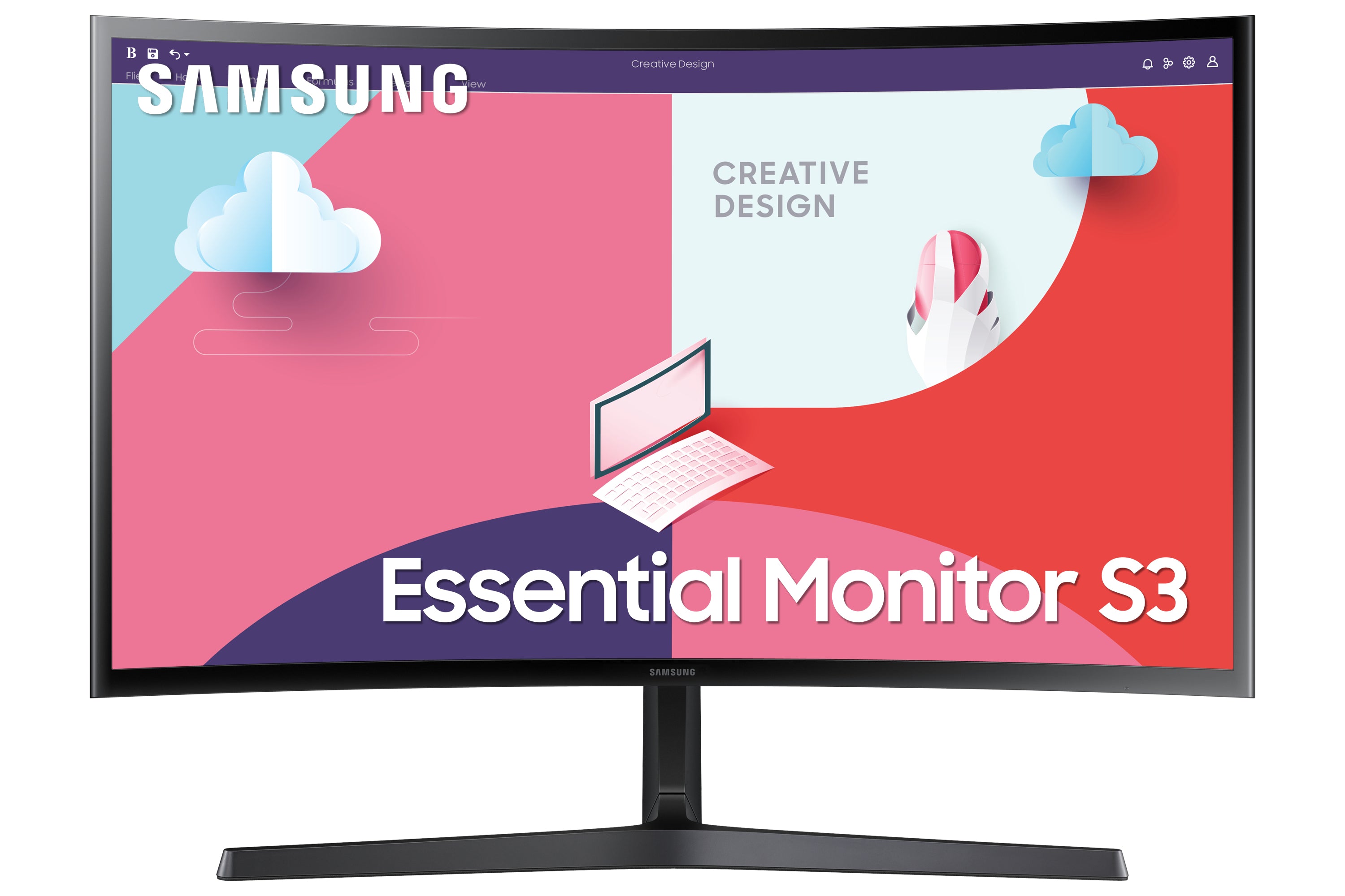 Samsung S36C LED display 61 cm (24") 1920 x 1080 pixels Full HD Noir