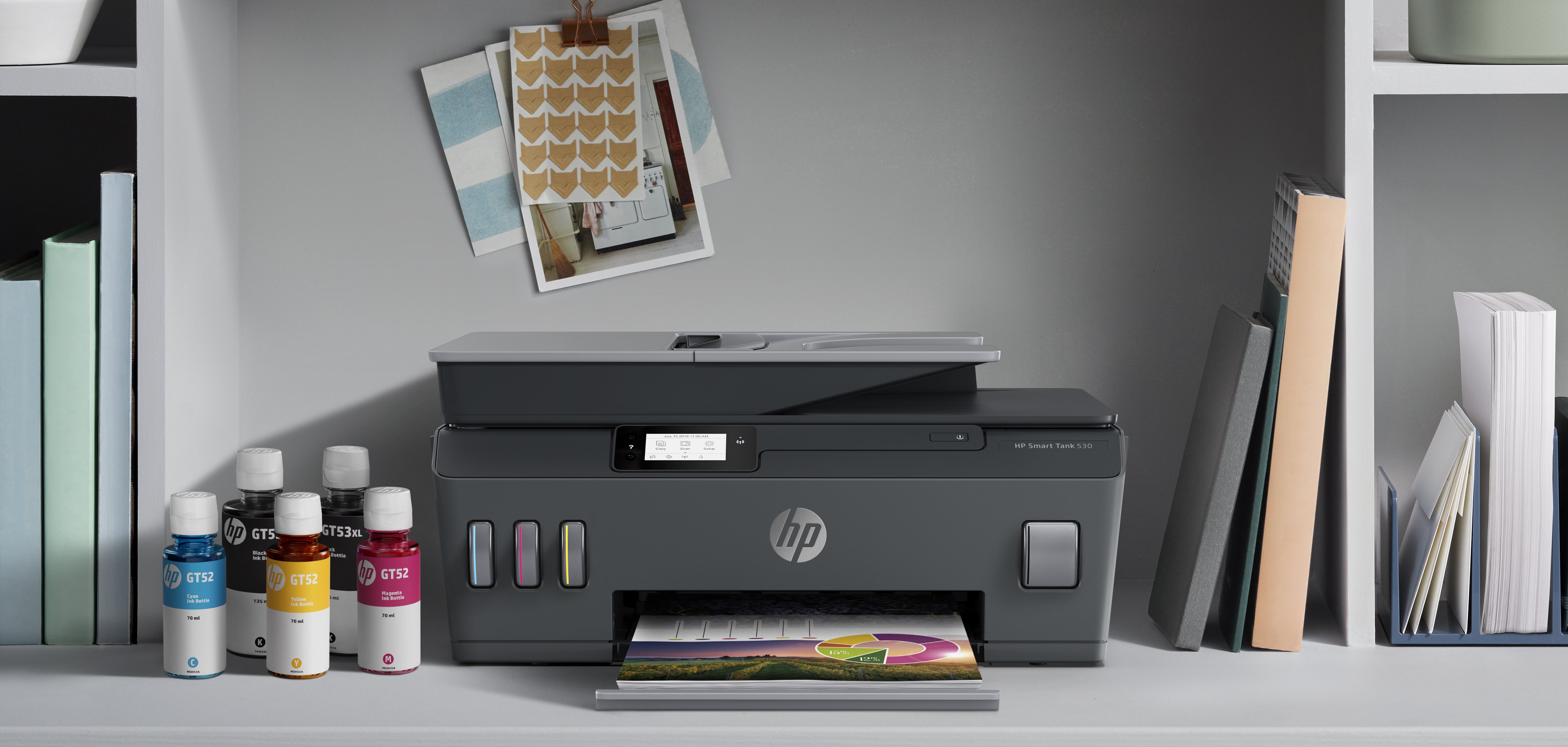 HP Smart Tank 530 Wireless All-in-One A jet d'encre thermique A4 4800 x 1200 DPI 11 ppm Wifi