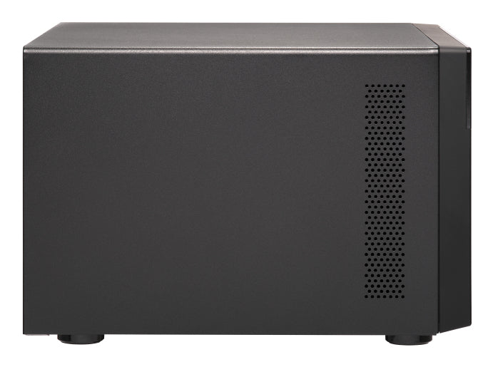 QNAP TL-D800C Boîtier de disques de stockage Boîtier disque dur/SSD Noir, Gris 2.5/3.5"
