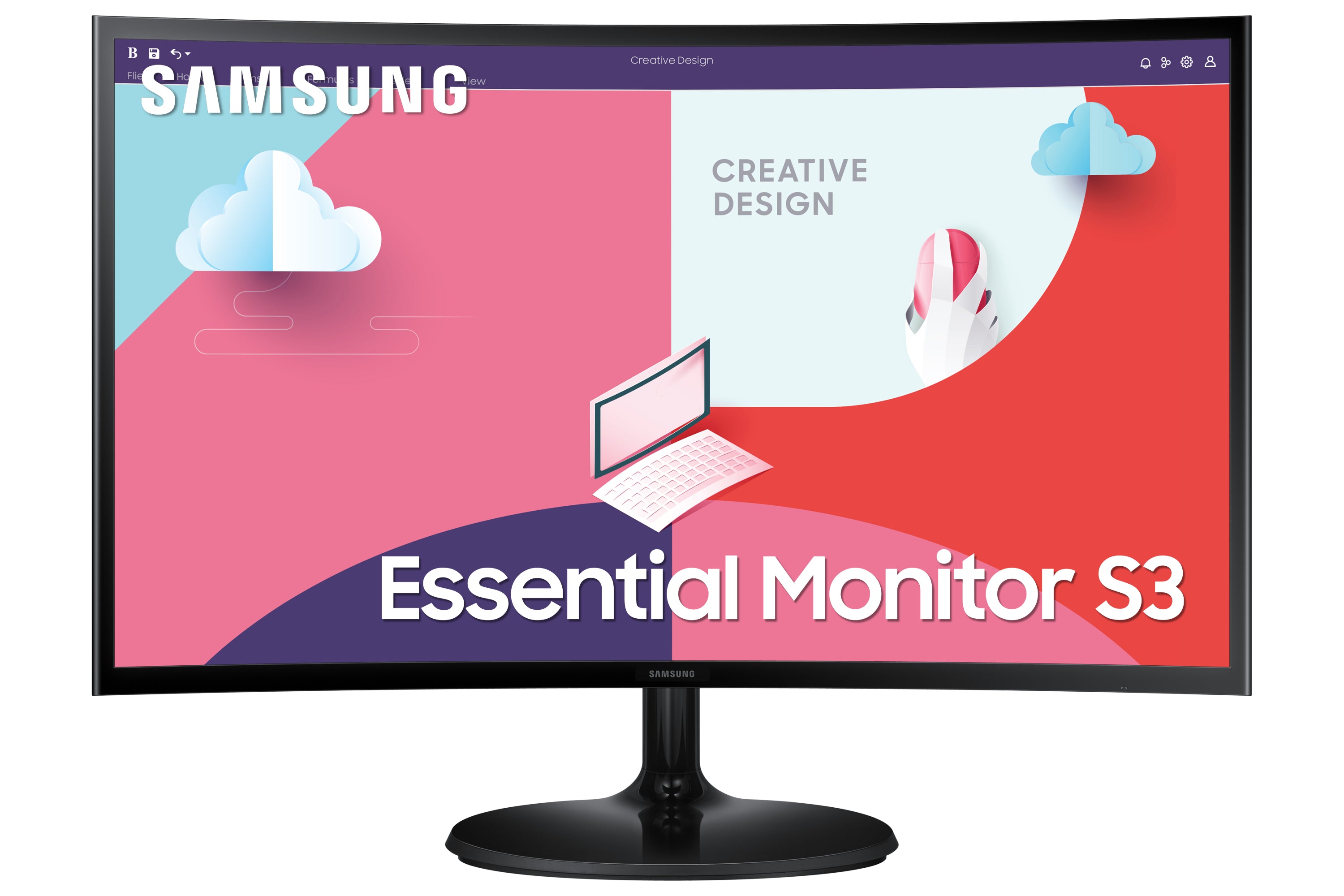 Samsung S36C écran plat de PC 61 cm (24") 1920 x 1080 pixels Full HD LCD Noir