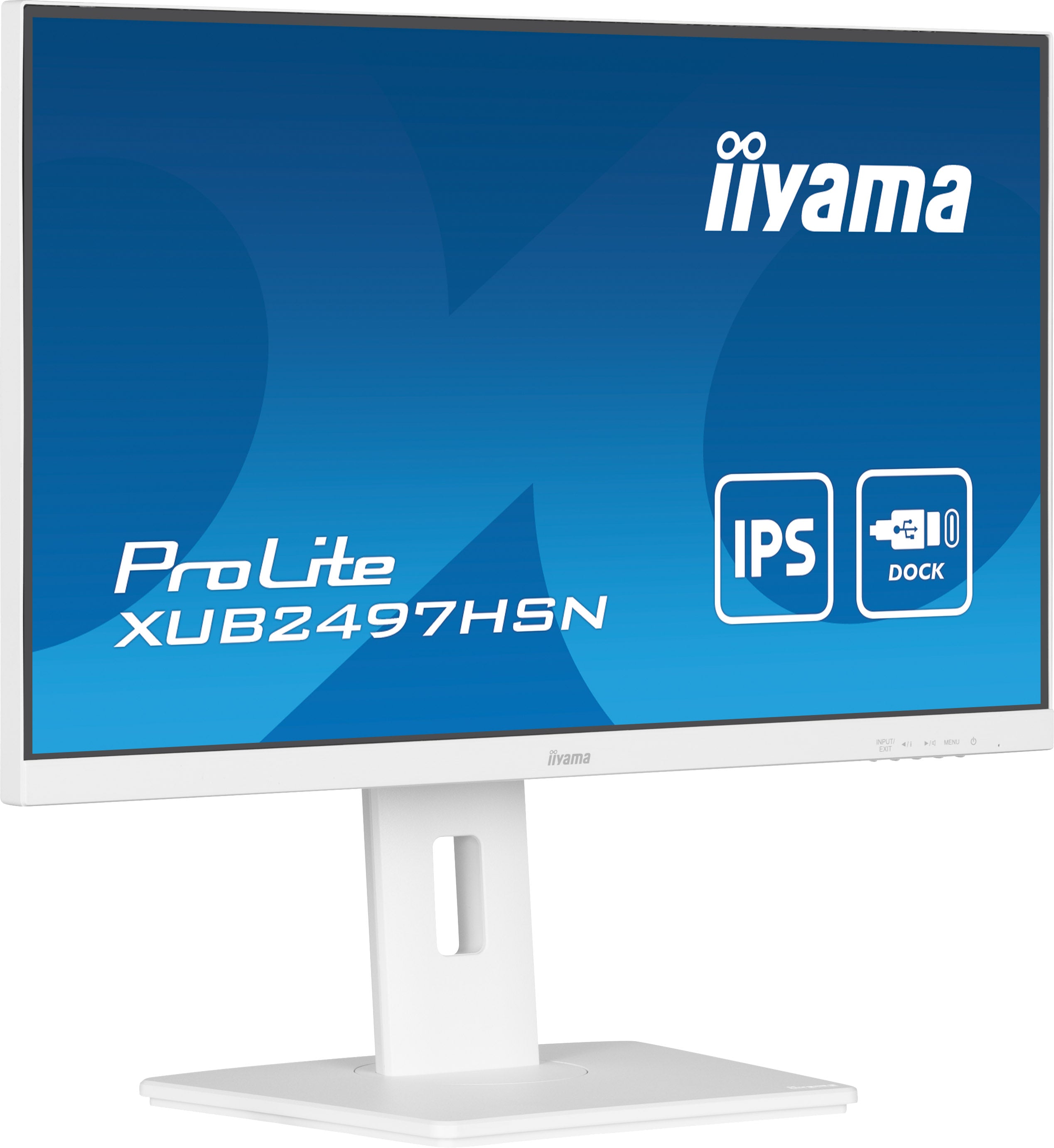 iiyama ProLite XUB2497HSN-W1 écran plat de PC 60,5 cm (23.8") 1920 x 1080 pixels Full HD LED Blanc