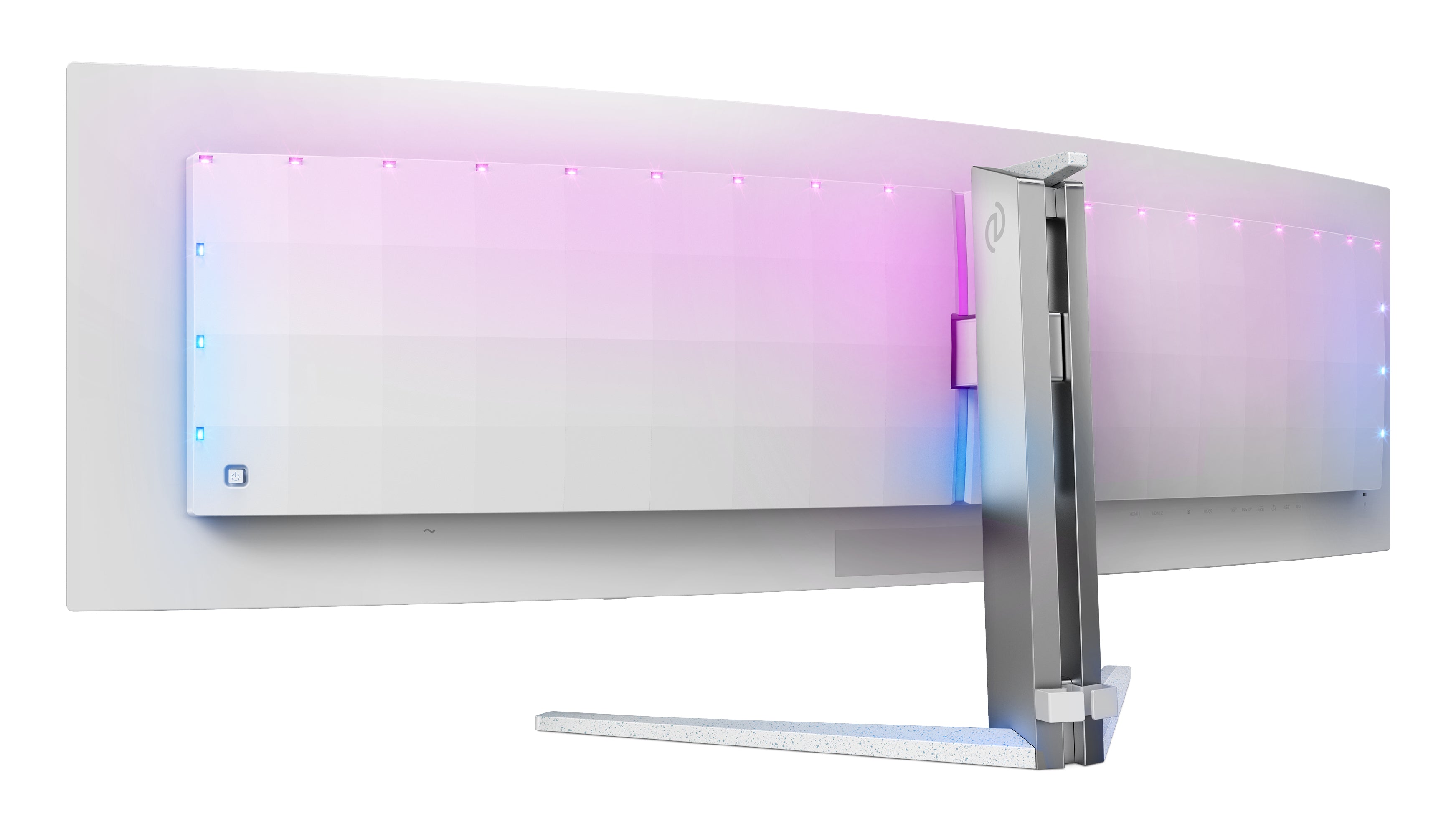 Philips Evnia 8000 49M2C8900/00 écran plat de PC 124,2 cm (48.9") 5120 x 1440 pixels Dual QHD QD-OLED Blanc