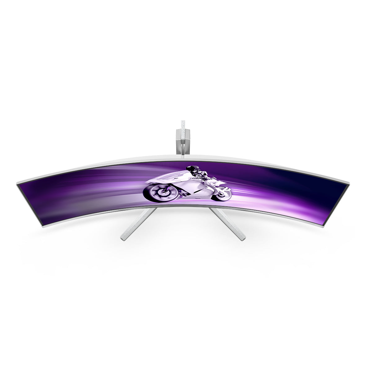 Philips Evnia 8000 49M2C8900/00 écran plat de PC 124,2 cm (48.9") 5120 x 1440 pixels Dual QHD QD-OLED Blanc