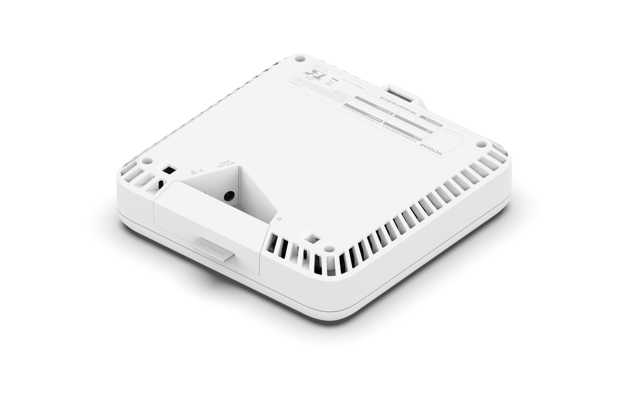 NETGEAR WBE750 11530 Mbit/s Blanc Connexion Ethernet, supportant l'alimentation via ce port (PoE)