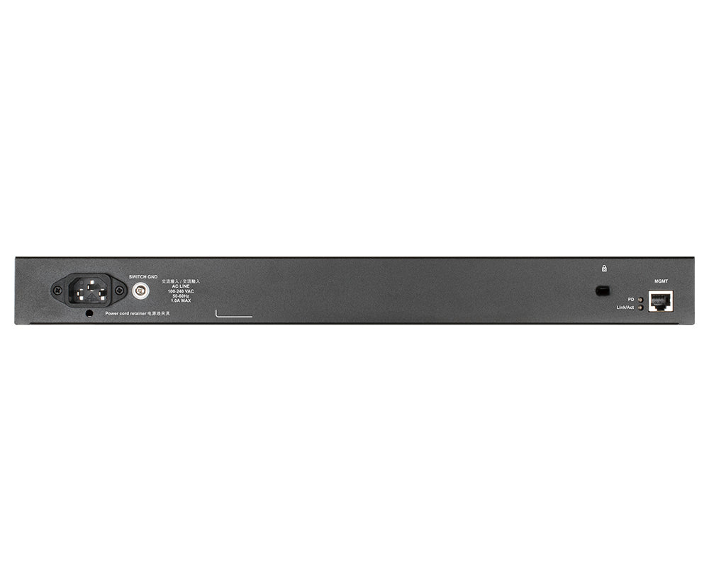 D-Link DGS-1520-52 commutateur réseau Géré L3 10G Ethernet (100/1000/10000) 1U Noir