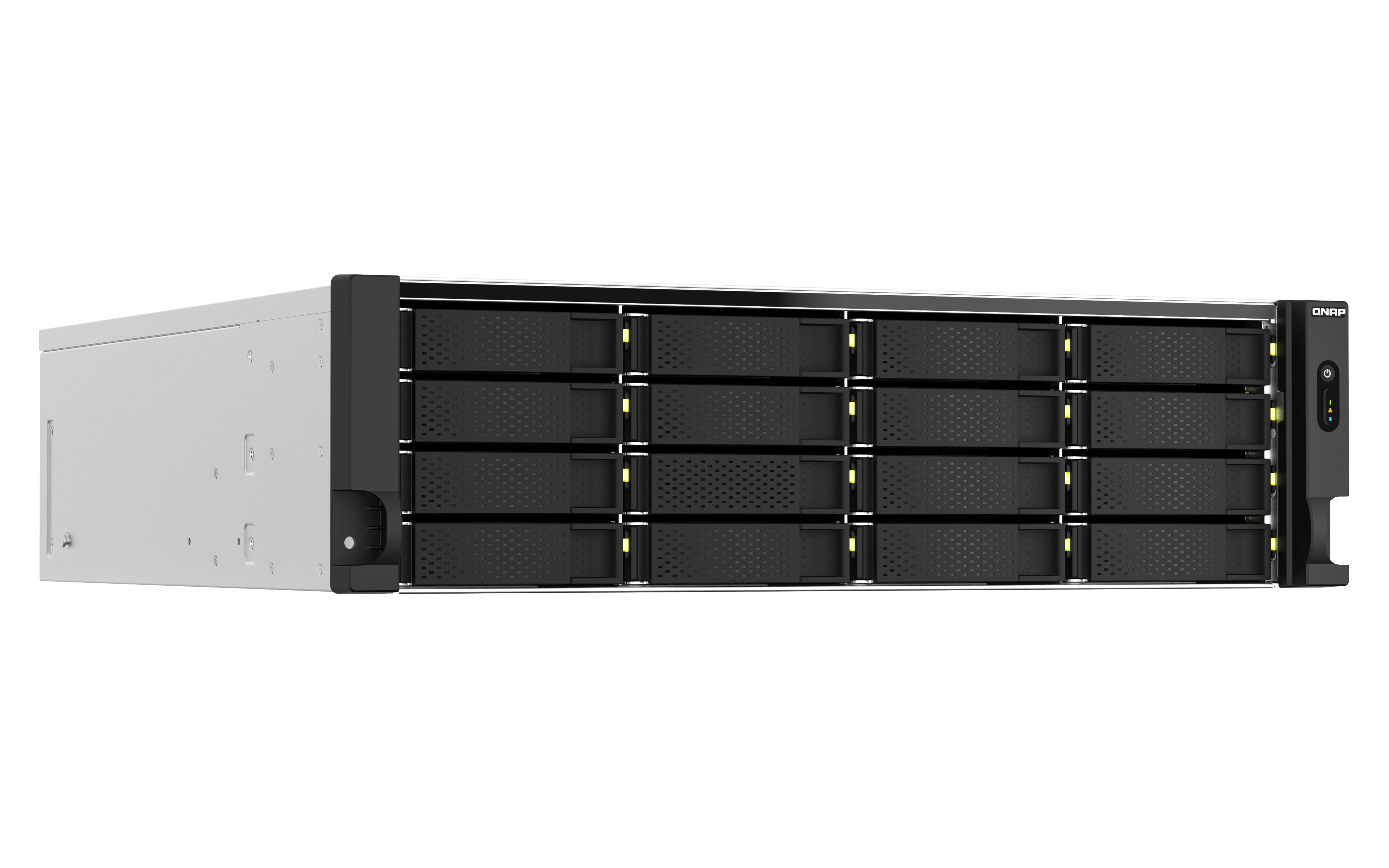 QNAP TS-h2287XU-RP NAS Rack (3 U) Intel Xeon E E-2336 32 Go DDR4 0 To QuTS hero Noir, Blanc