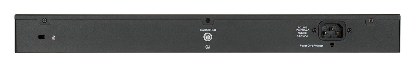 D-Link DGS-1100-26MPV2/E commutateur réseau Géré L2 Gigabit Ethernet (10/100/1000) Connexion Ethernet, supportant l'alimentation via ce port (PoE) Noir