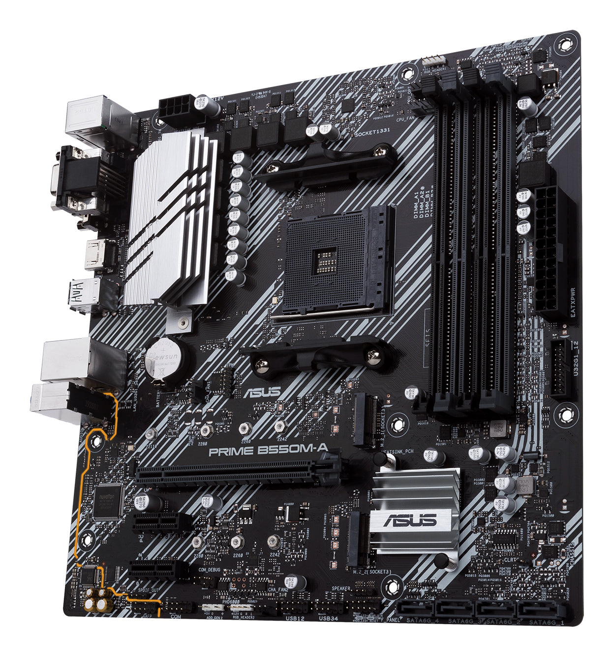 ASUS Prime B550M-A/CSM AMD B550 Emplacement AM4 micro ATX
