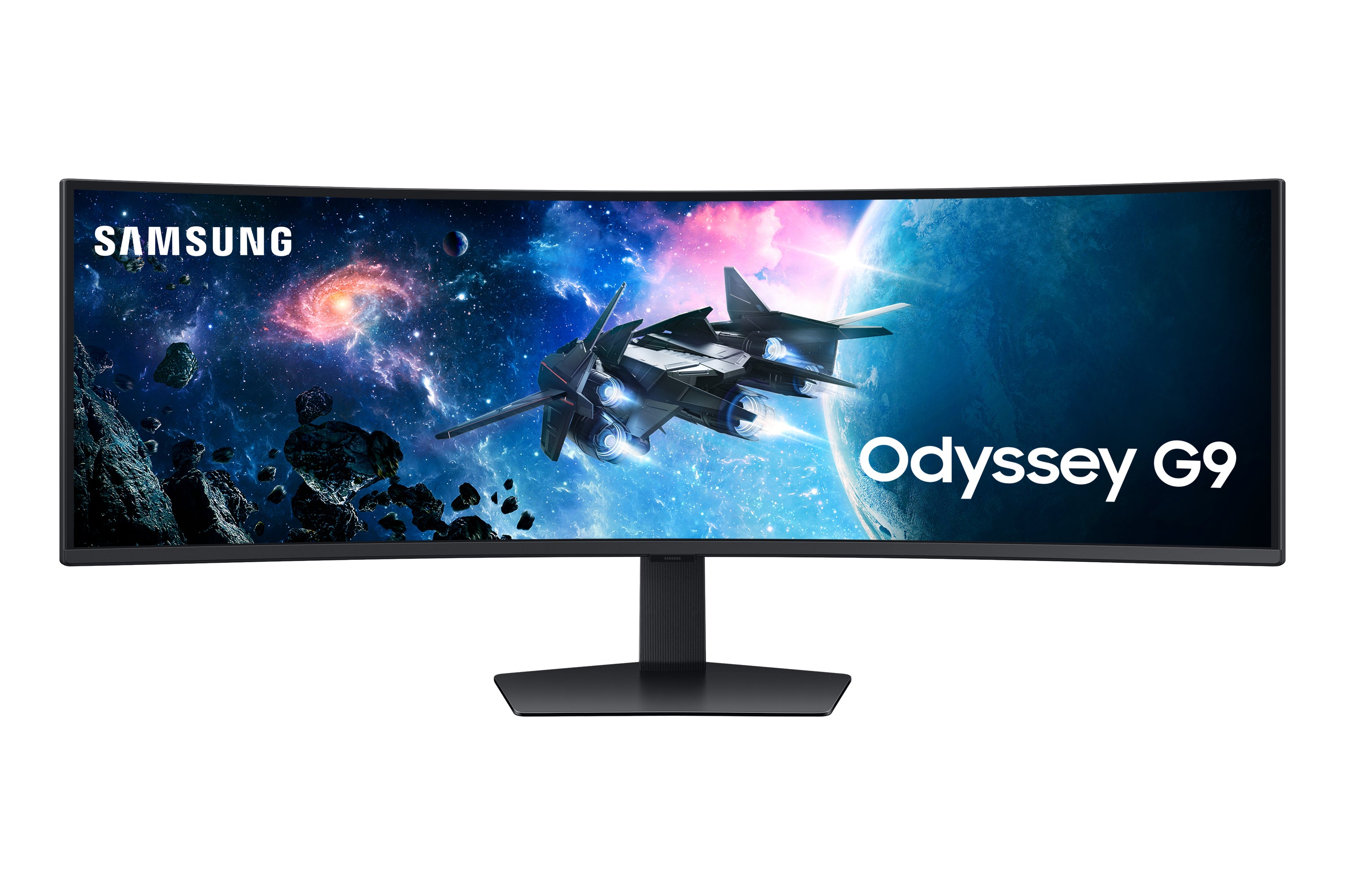 Samsung G95C écran plat de PC 124,5 cm (49") 5120 x 1440 pixels Dual QHD LED Noir