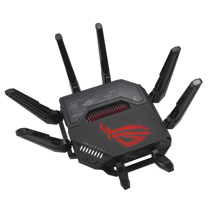 ASUS ROG Rapture GT-BE98 routeur sans fil 10 Gigabit Ethernet Quad-band (2.4 GHz / 5 GHz-1 / 5 GHz-2 / 6 GHz) Noir