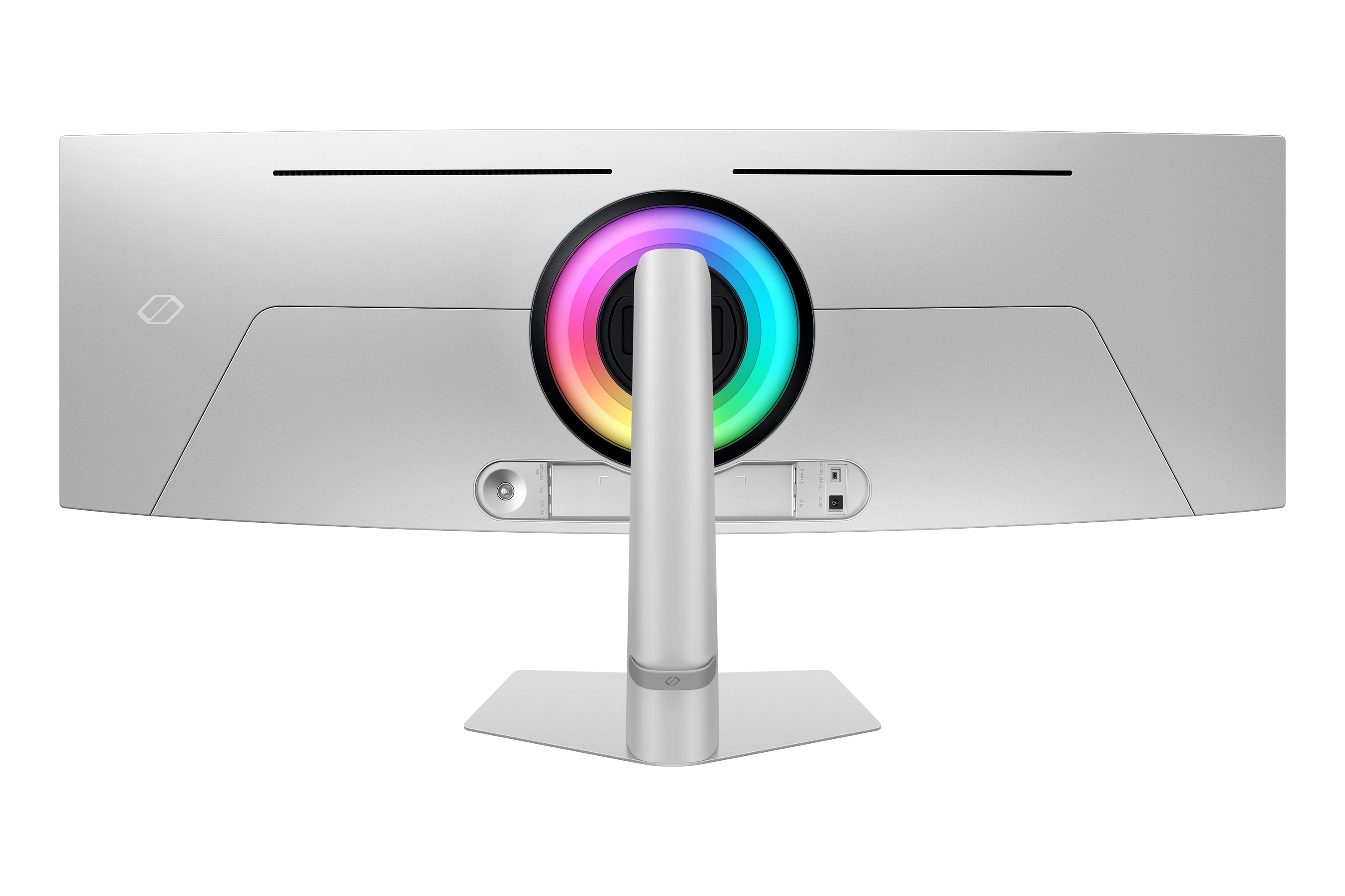 Samsung G93SC écran plat de PC 124,5 cm (49") 5120 x 1440 pixels Dual QHD OLED Argent