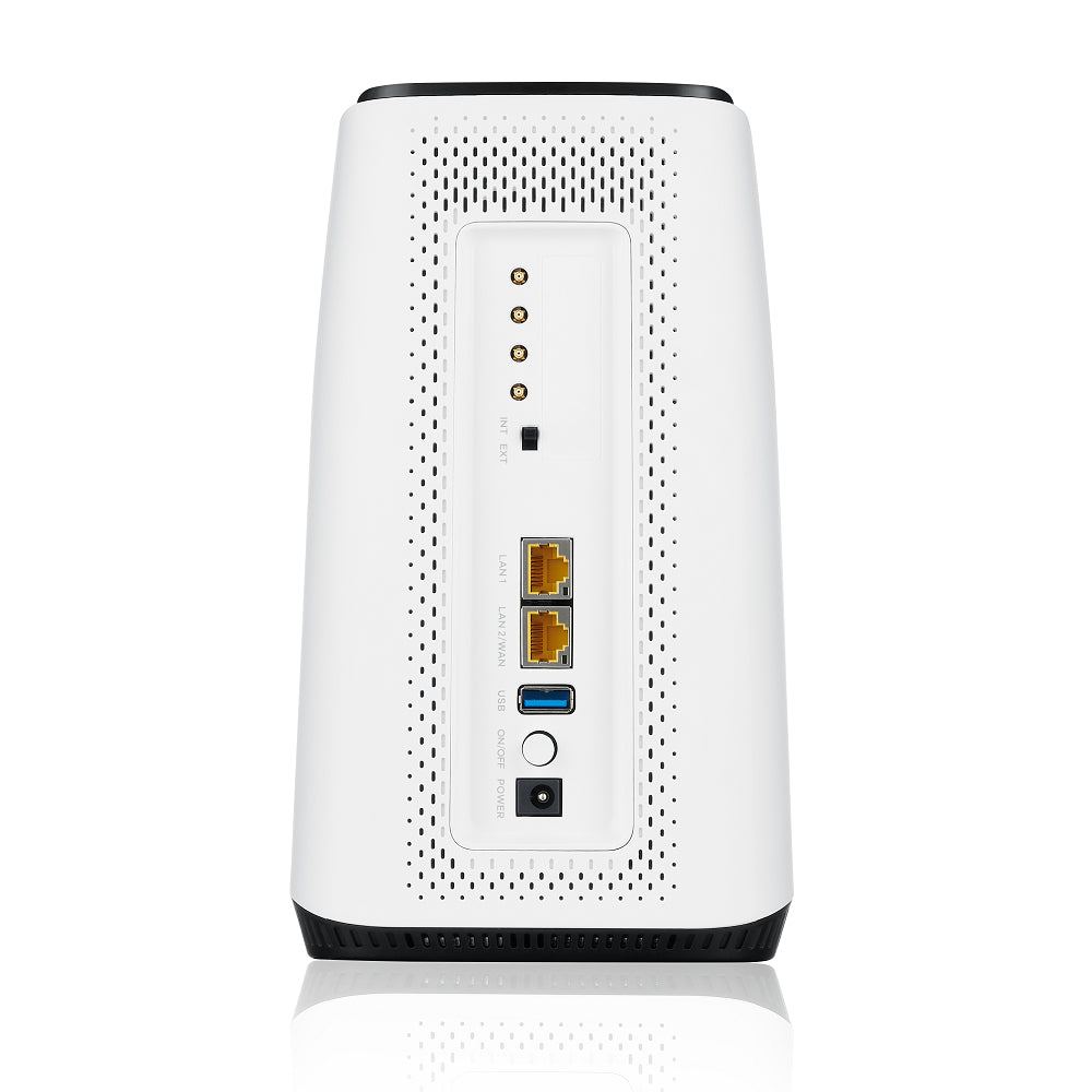 Zyxel FWA510 routeur sans fil Multi-Gigabit Ethernet Tri-bande (2,4 GHz / 5 GHz / 5 GHz) 5G Noir, Blanc