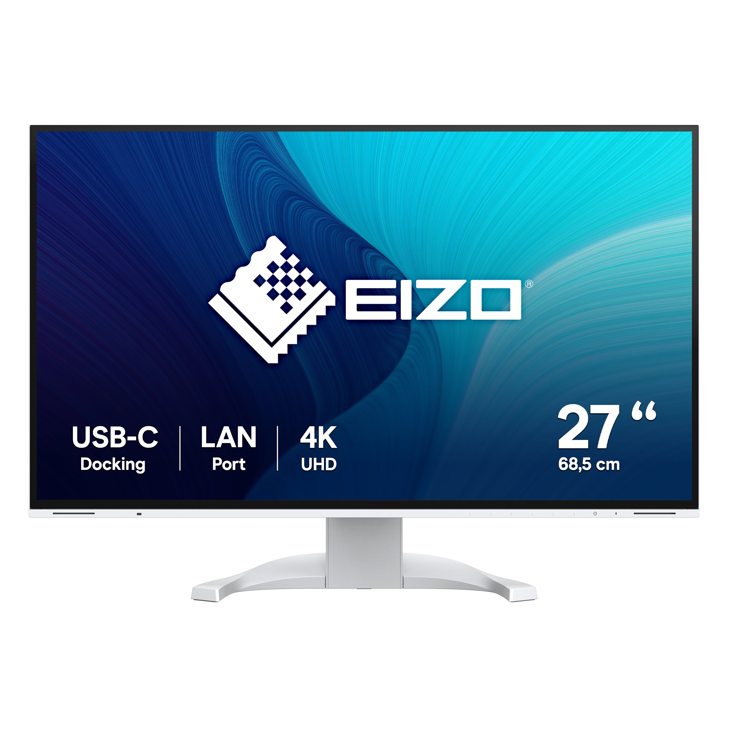EIZO FlexScan EV2740X-WT LED display 68,6 cm (27") 3840 x 2160 pixels 4K Ultra HD LCD Blanc