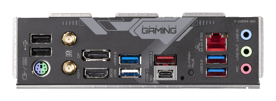 GIGABYTE B650 GAMING X AX V2 Carte mère - AMD Ryzen série 9000, VRM 8+2+2 phases, jusqu'à 8000 MHz DDR5 (OC), 1xPCIe 5.0 + 2xPCIe 4.0 M.2, LAN 2,5 GbE, WIFI 6E, USB 3.2 Gen 2