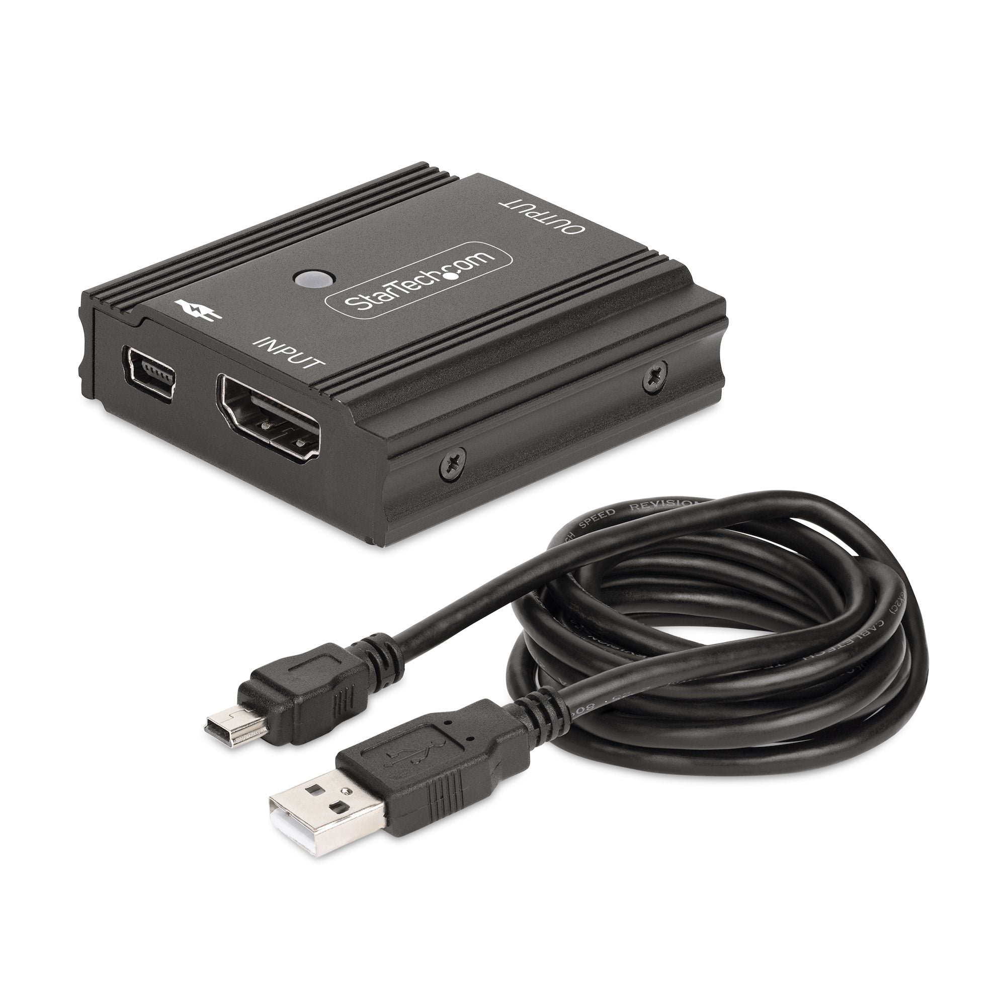 StarTech.com Amplificateur de signal HDMI 8K 60Hz, 10m - Répéteur Actif HDMI 2.1 et Amplificateur de Signal Vidéo Jusqu'à 8K 60Hz/4K 144Hz - Répétiteur HDMI Compact - Booster de signal HDMI