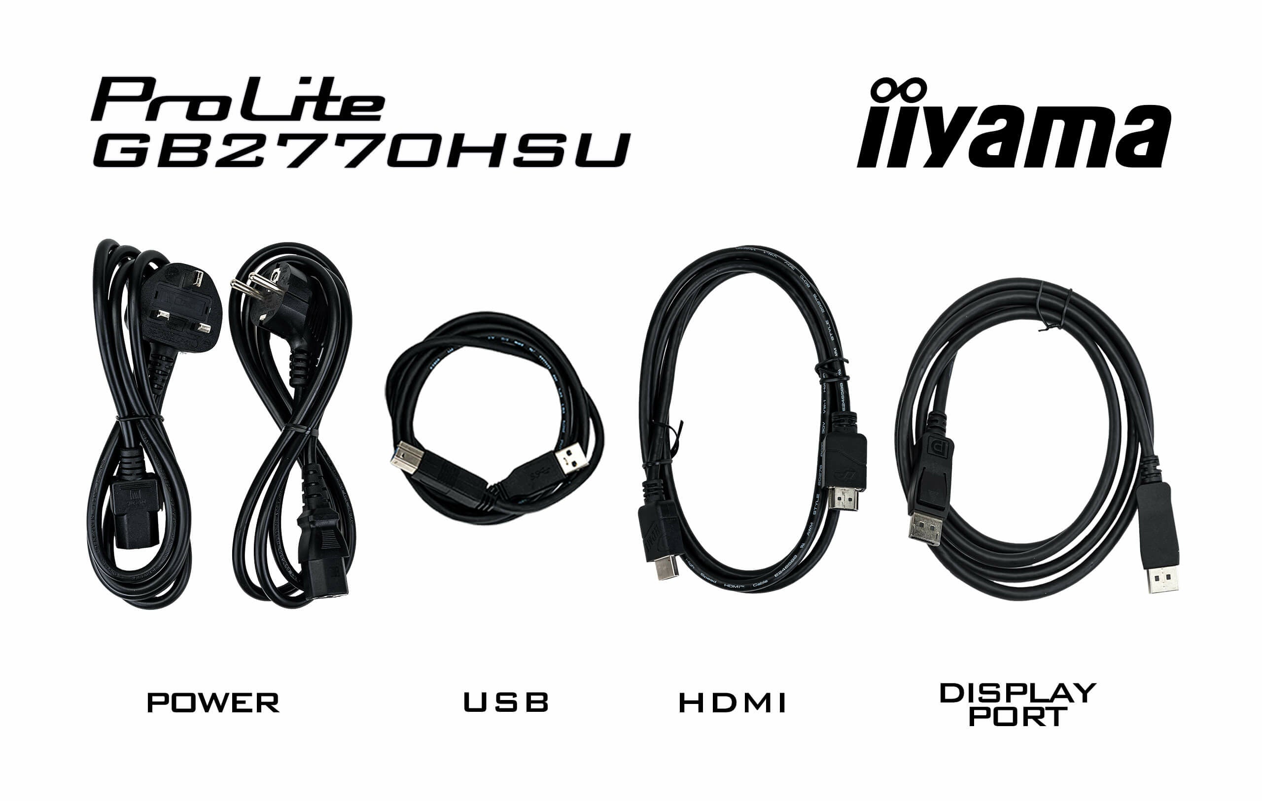 iiyama G-MASTER GB2770HSU-B6 écran plat de PC 68,6 cm (27") 1920 x 1080 pixels Full HD LCD Noir