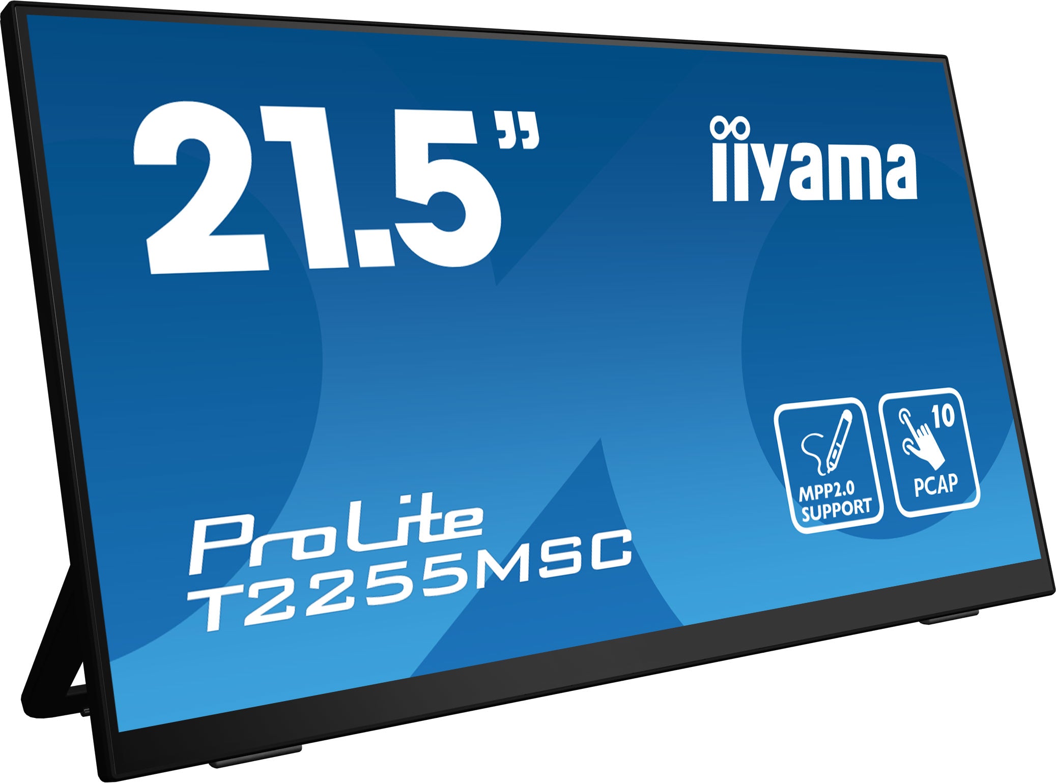 iiyama ProLite T2255MSC-B1 écran plat de PC 54,6 cm (21.5") 1920 x 1080 pixels Full HD LCD Écran tactile Noir