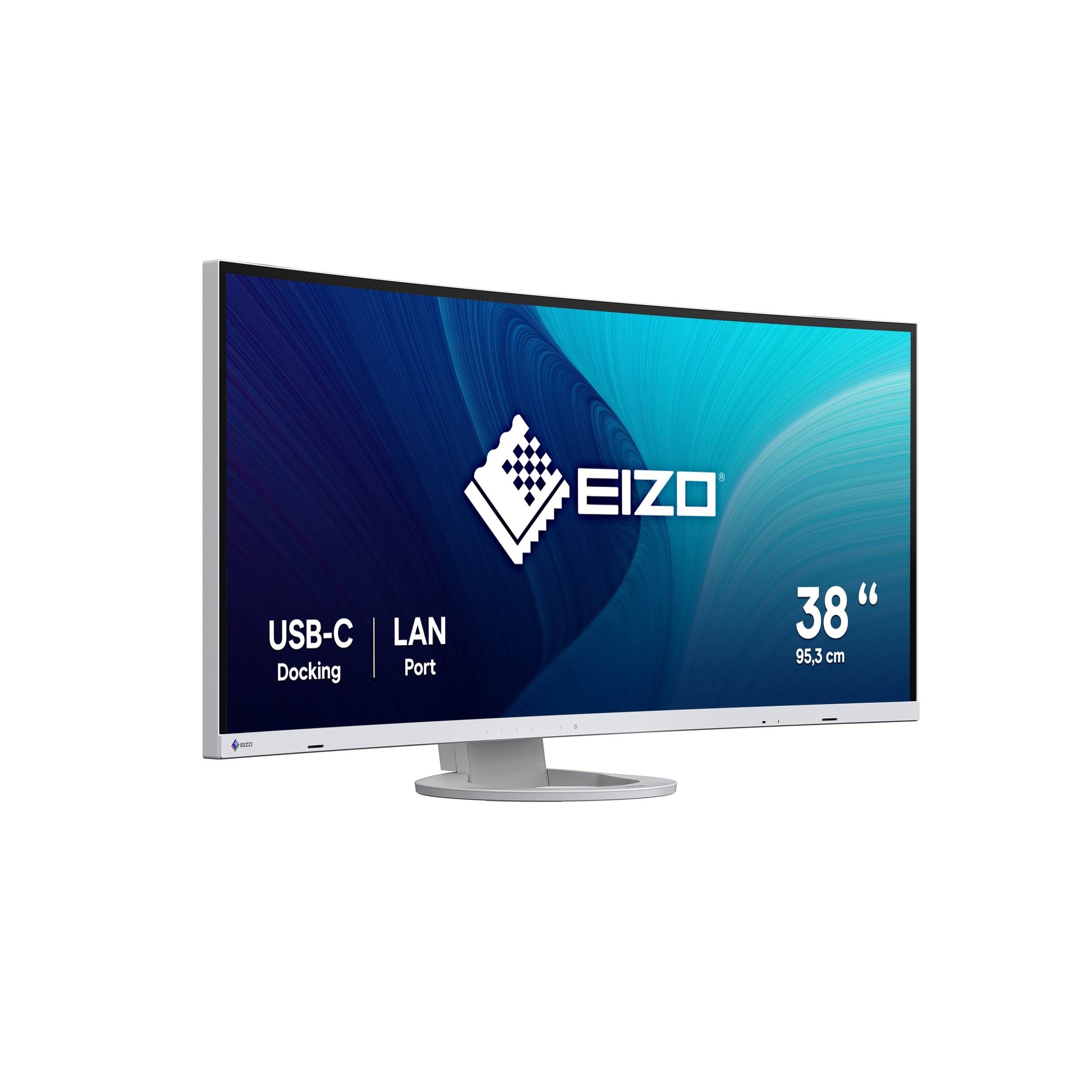EIZO FlexScan EV3895-WT LED display 95,2 cm (37.5") 3840 x 1600 pixels UltraWide Quad HD+ Blanc