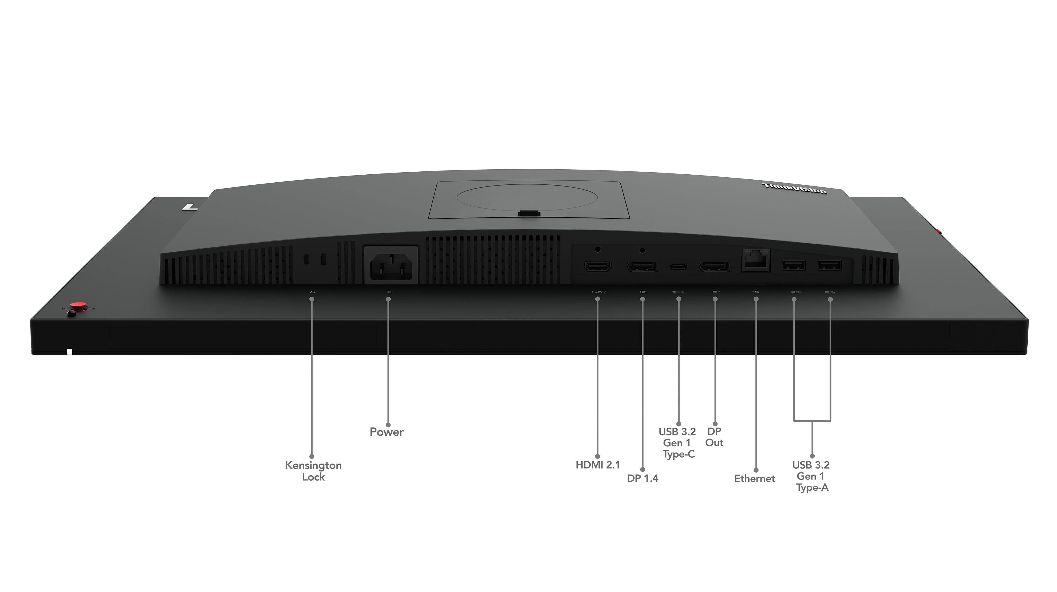 Lenovo ThinkVision T24mv-30 LED display 60,5 cm (23.8") 1920 x 1080 pixels Full HD Noir