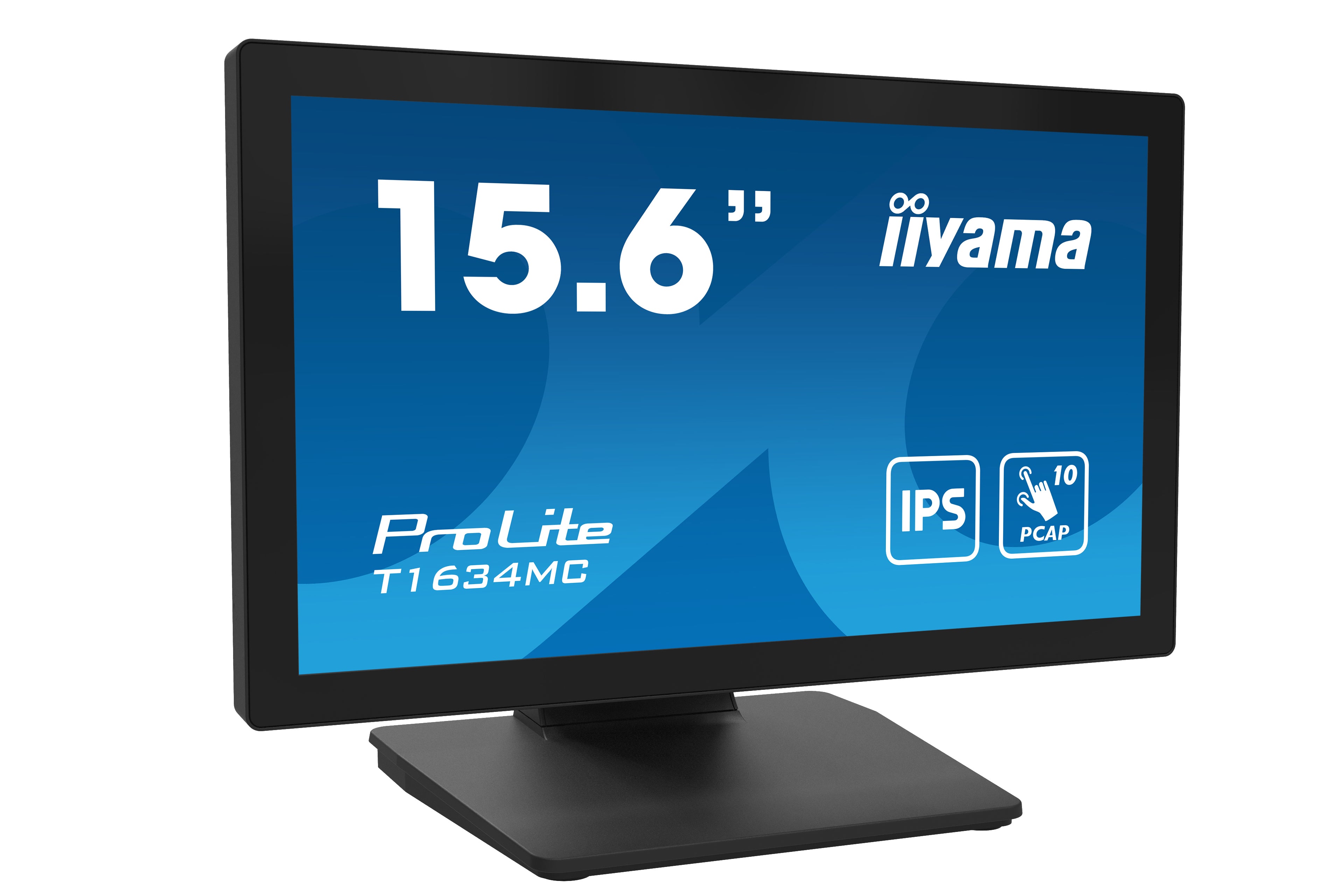 iiyama ProLite T1634MC-B1S écran plat de PC 39,6 cm (15.6") 1920 x 1080 pixels Full HD LED Écran tactile Noir