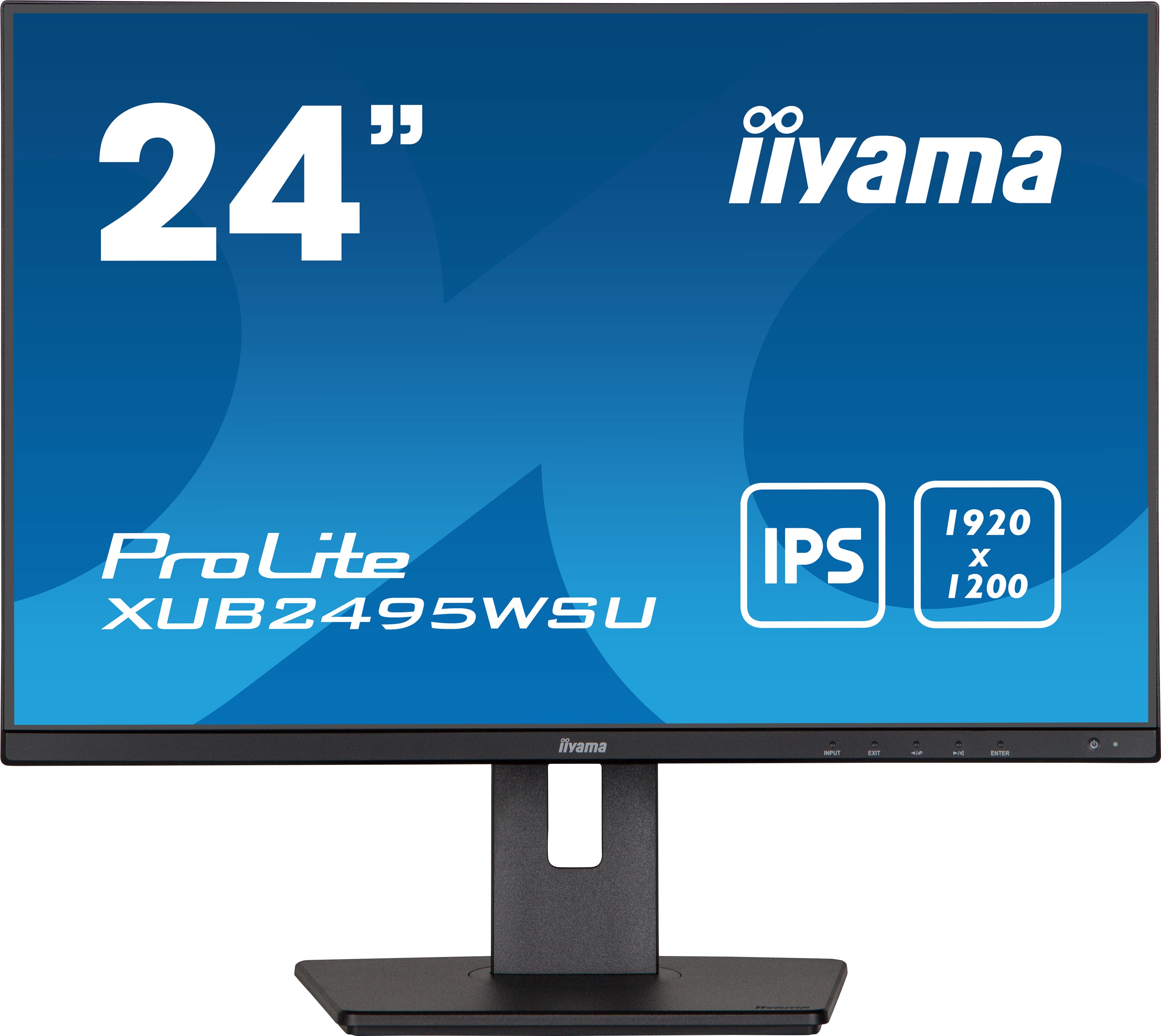 iiyama ProLite XUB2495WSU-B5 écran plat de PC 61,2 cm (24.1") 1920 x 1200 pixels WUXGA LCD Noir