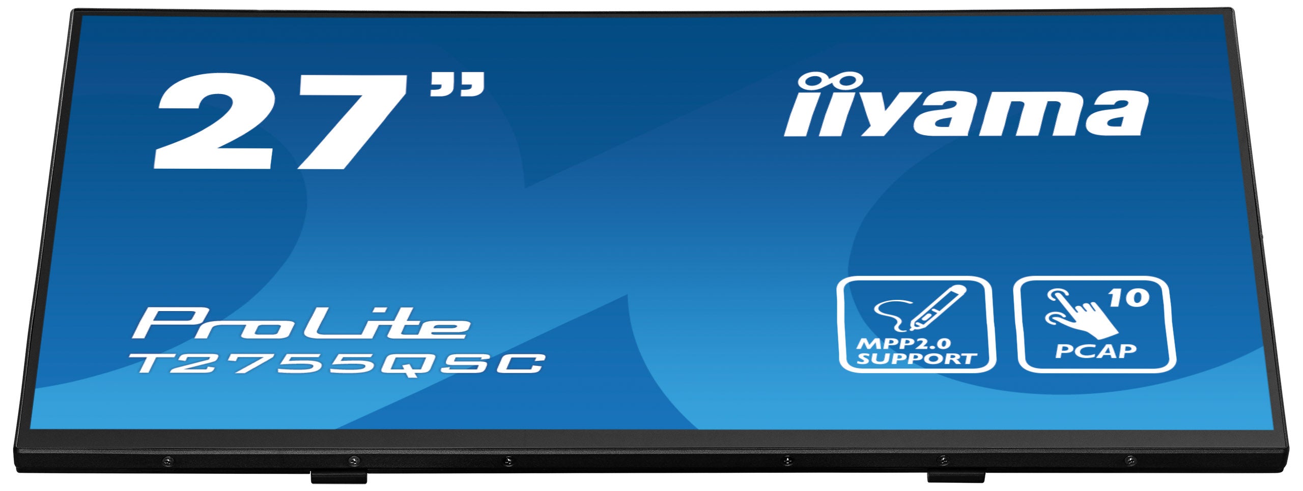 iiyama ProLite T2755QSC-B1 écran plat de PC 68,6 cm (27") 2560 x 1440 pixels Full HD LCD Écran tactile Noir