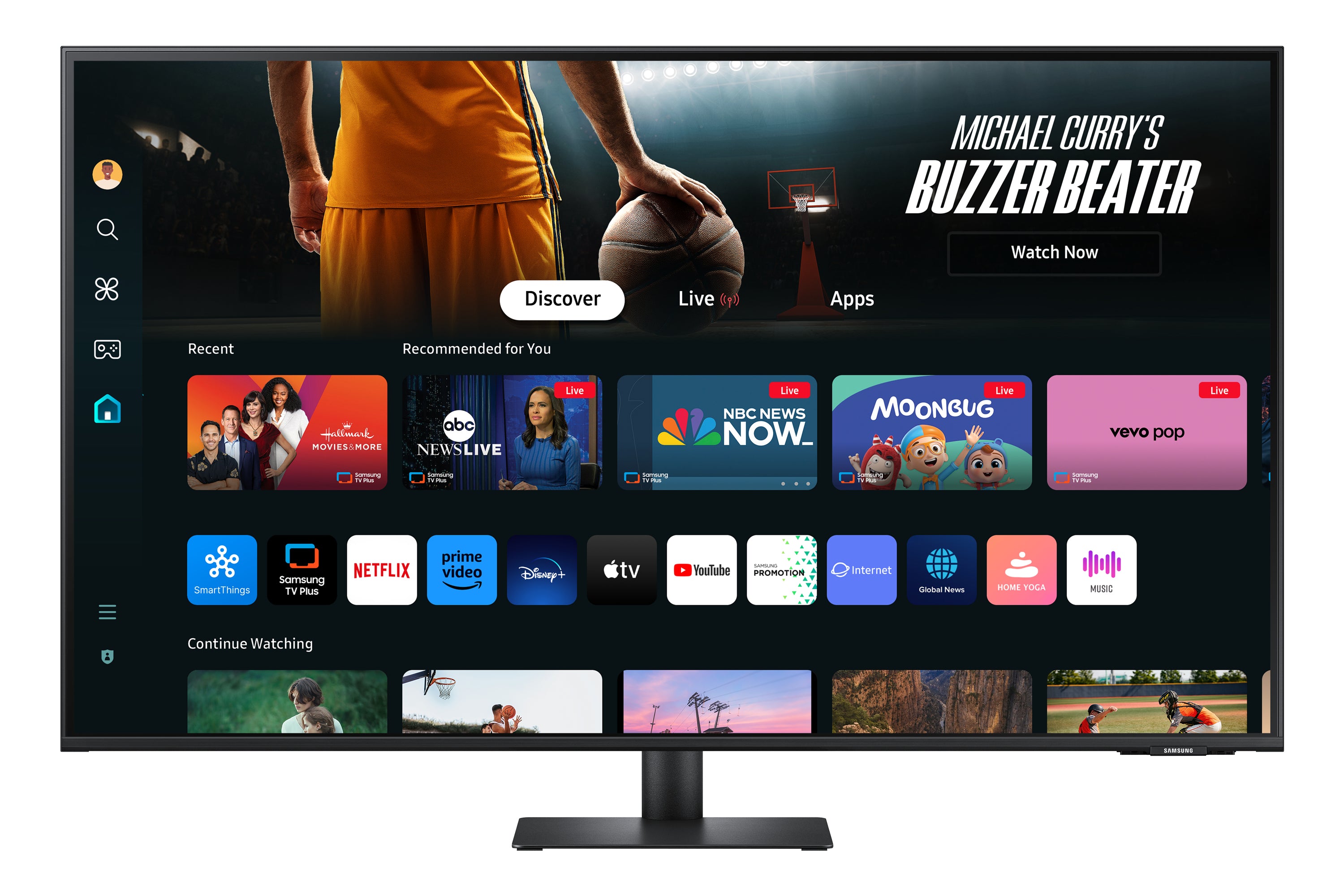 Samsung M70D écran plat de PC 109,2 cm (43") 3840 x 2160 pixels 4K Ultra HD LCD Noir
