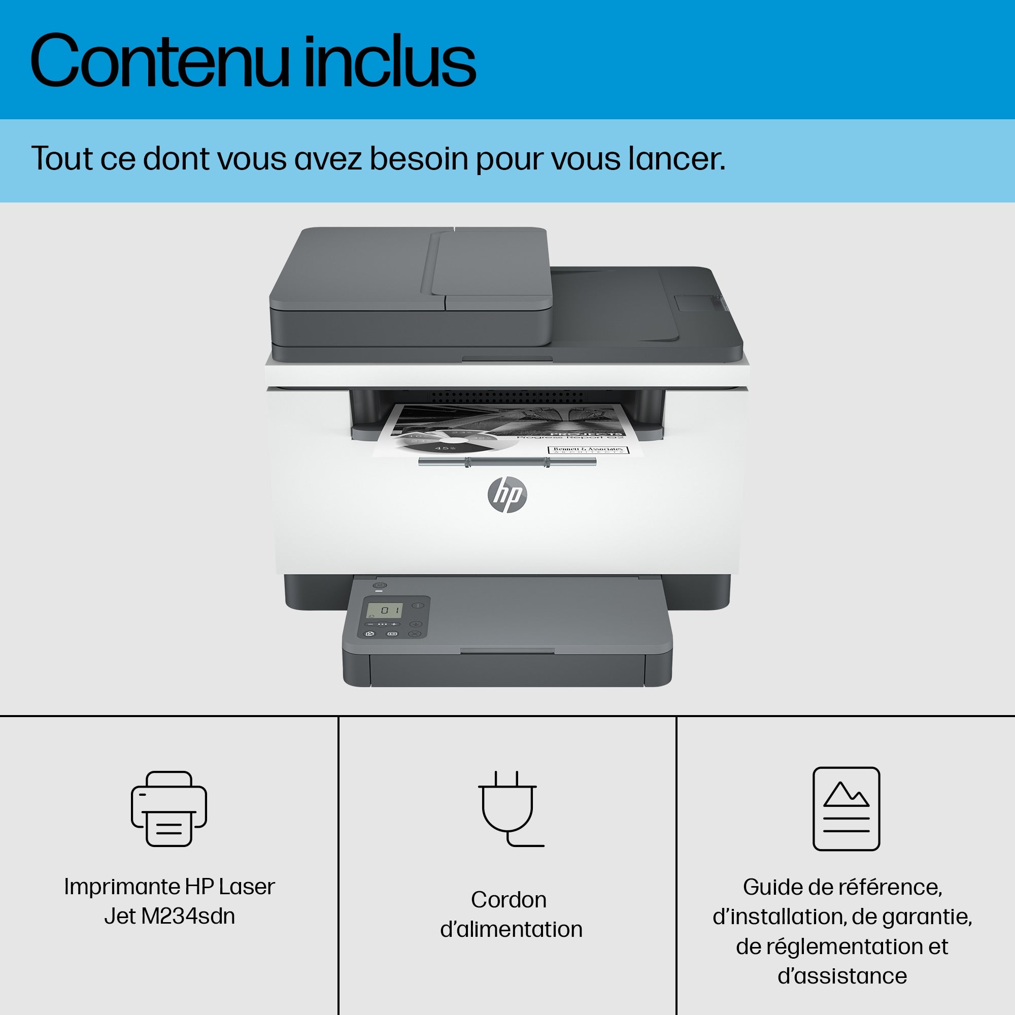 HP LaserJet Imprimante multifonction M234sdn