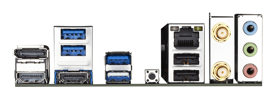 GIGABYTE A520I AC Carte Mère - Prend en charge les processeurs AMD Ryzen 5000 Series AM4, 6 phases VRM numériques, jusqu'à 5300MHz DDR4 (OC), 1xPCIe 3.0 M.2, WIFI, GbE LAN, USB 3.2 Gen1