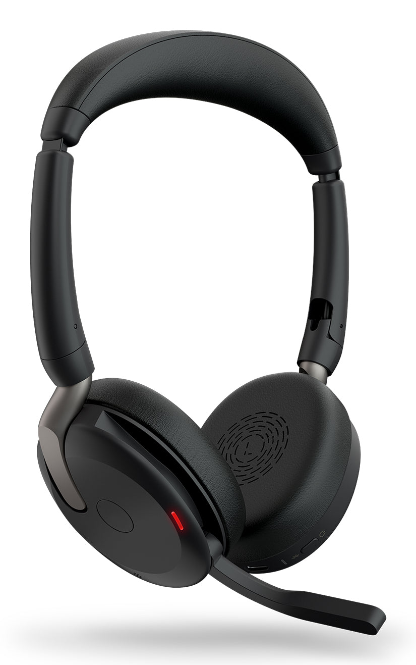 Jabra Evolve2 65 Flex Casque Avec fil &sans fil Arceau Bureau/Centre d'appels Bluetooth Noir