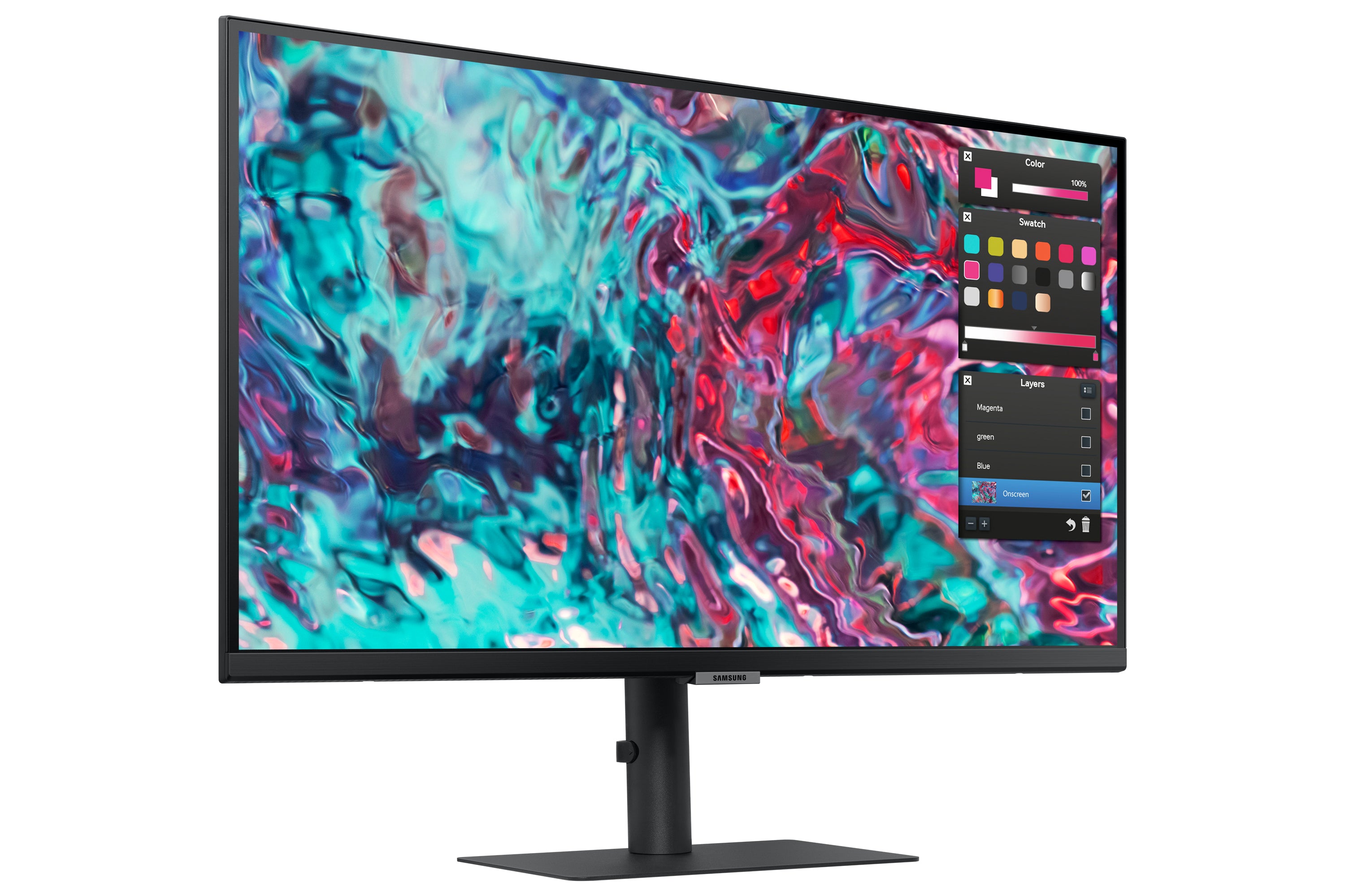 Samsung S80TB LED display 68,6 cm (27") 3840 x 2160 pixels 4K Ultra HD Noir